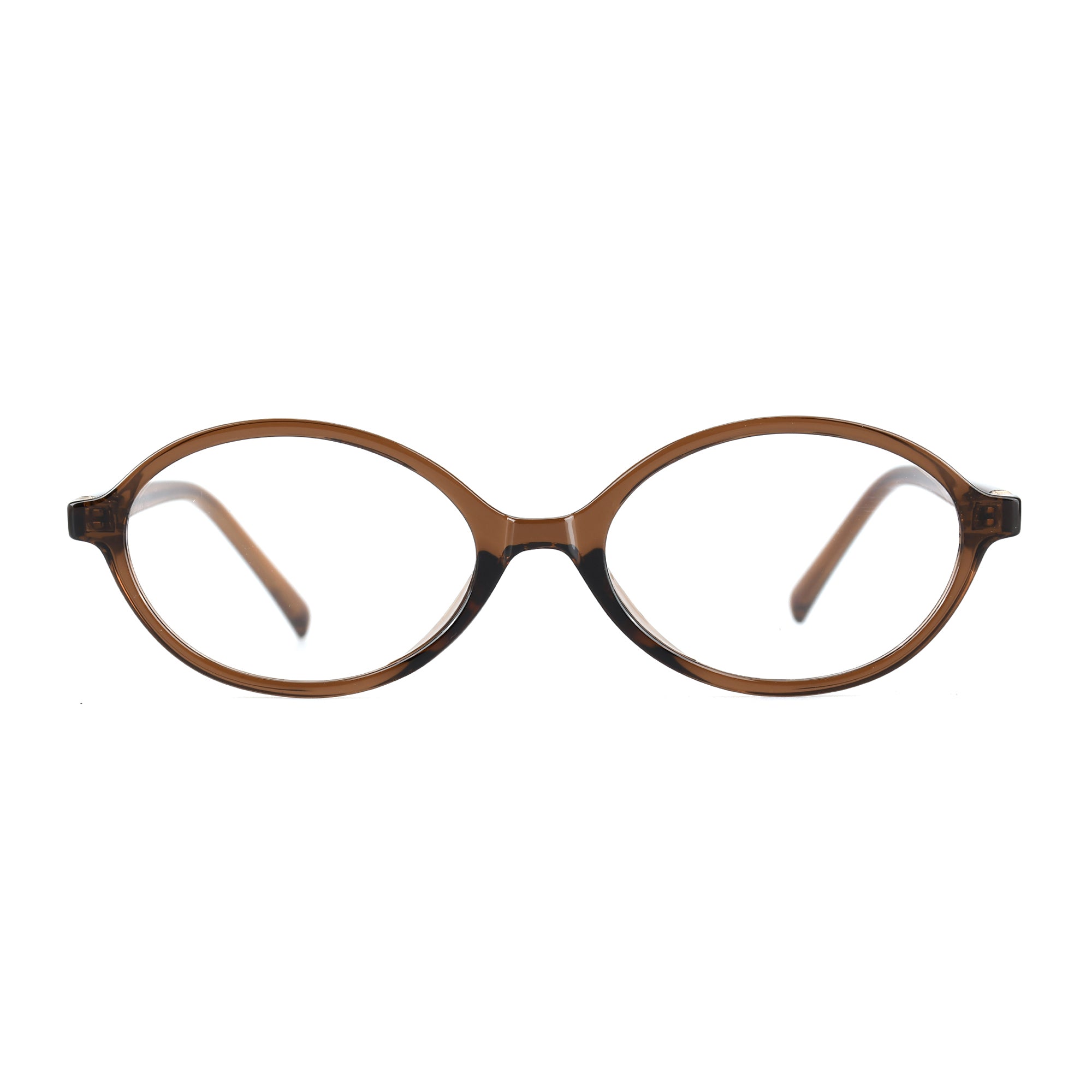 Aelia Transparent Brown silmälasikehykset