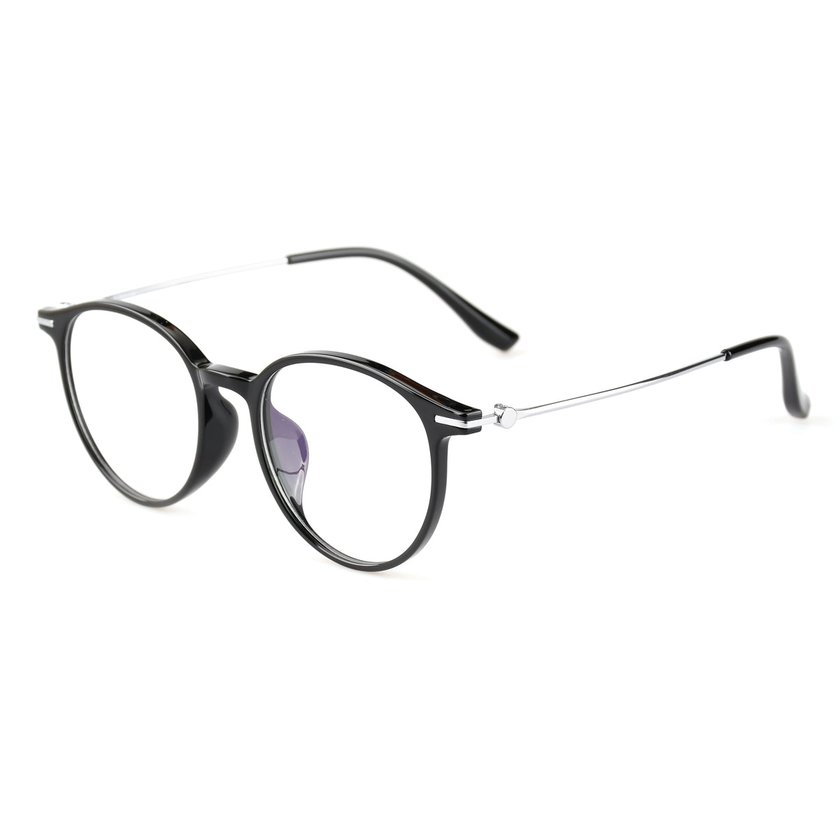 Aglaea Black Silver silmälasikehykset