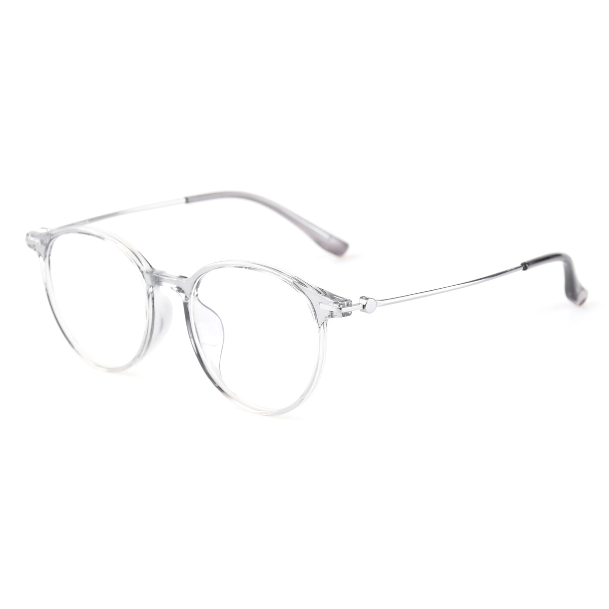 Aglaea Transparent Gray Gunmetal silmälasikehykset