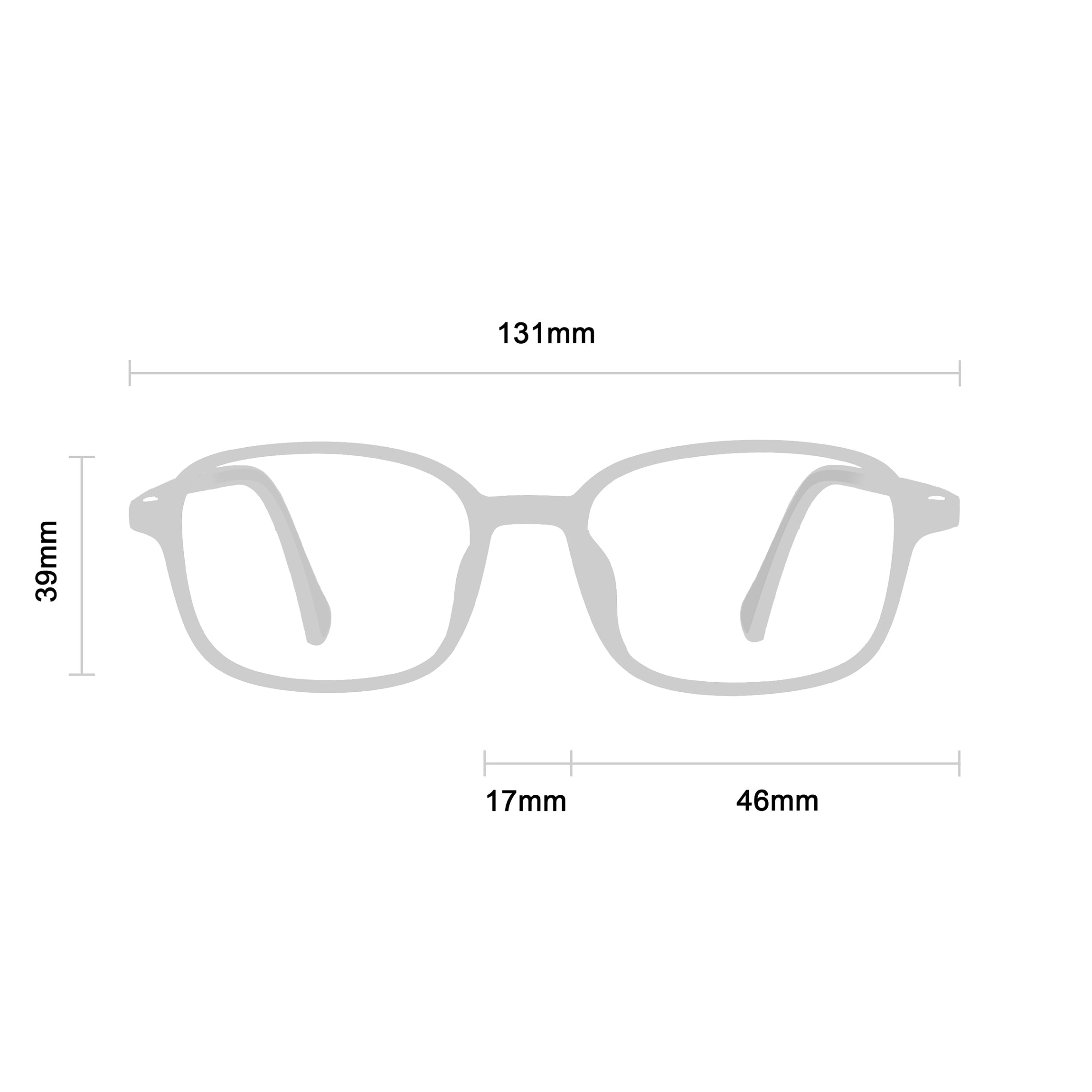 Alcor Blue Transparent silmälasikehykset