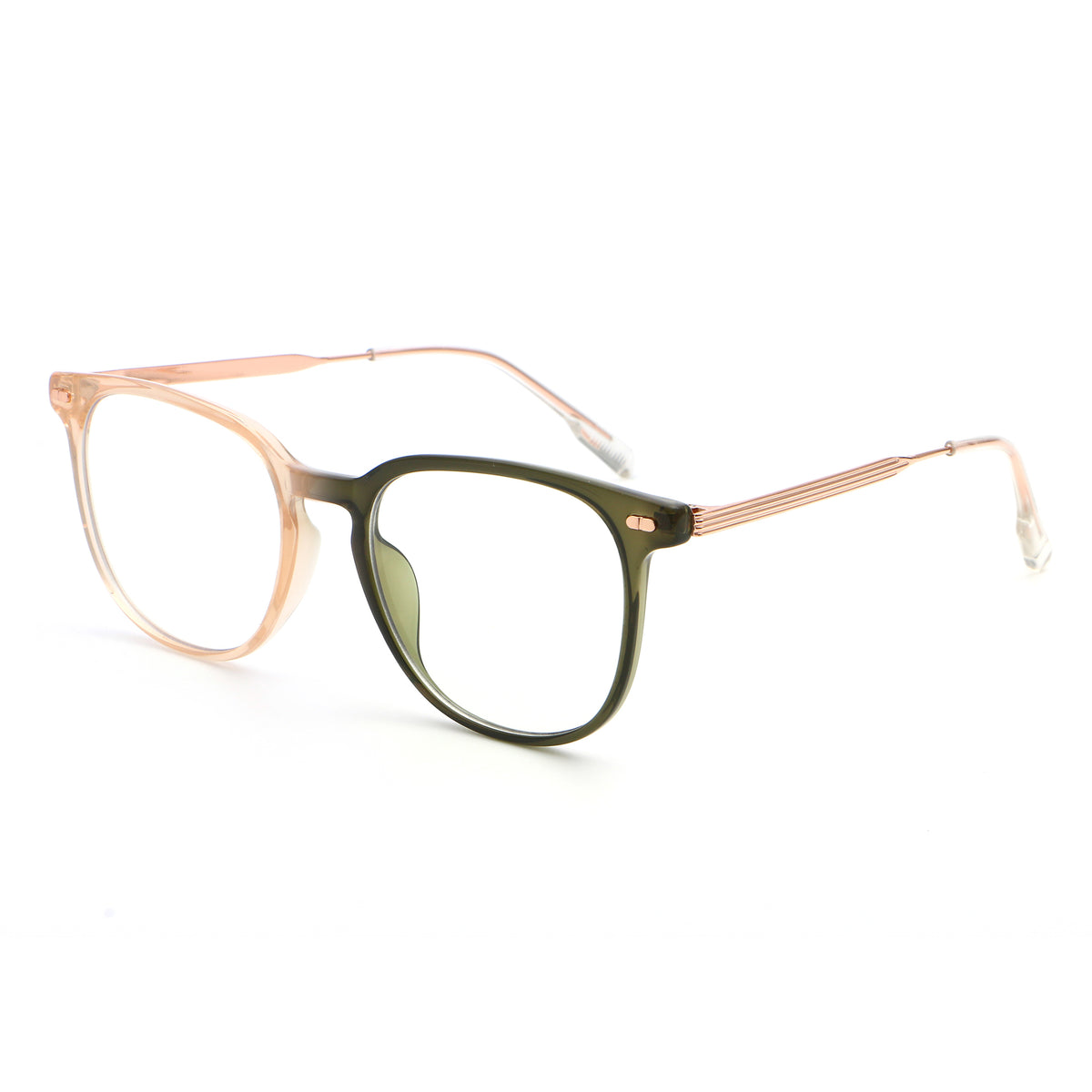 Asterope Pink Olive silmälasikehykset