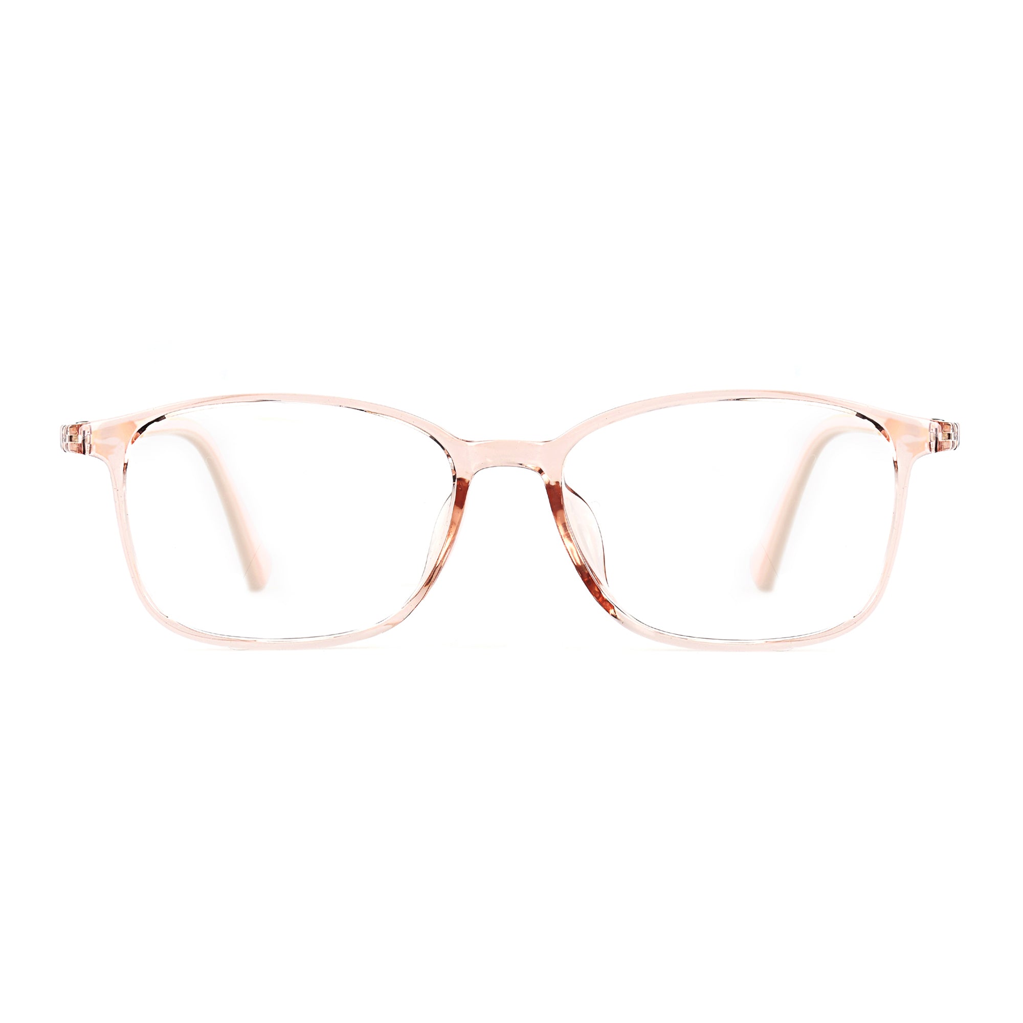 Astrea Peach Transparent silmälasikehykset