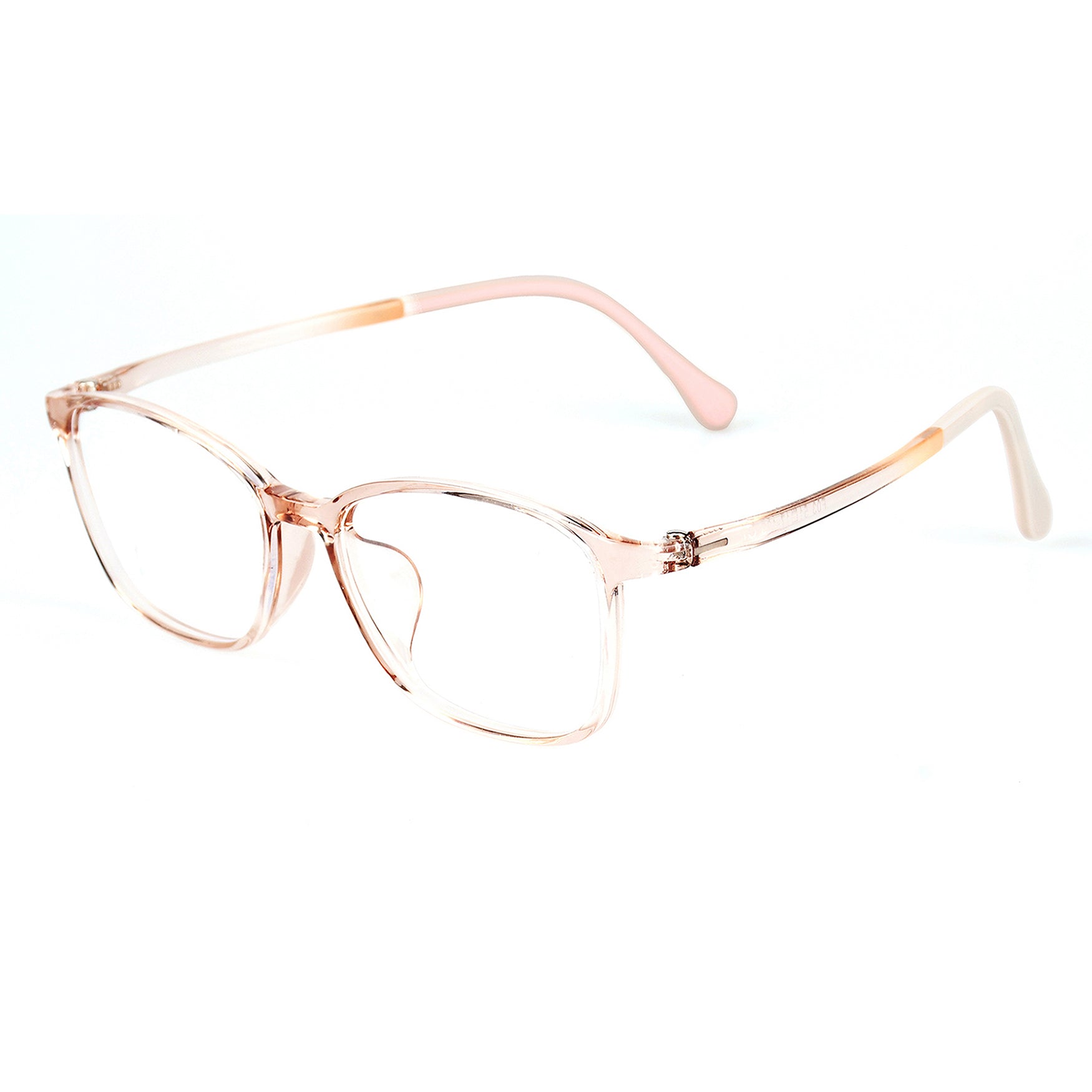 Astrea Peach Transparent silmälasikehykset
