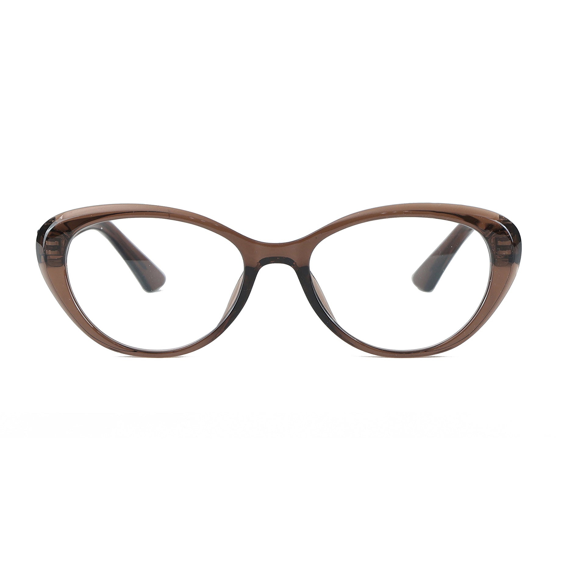 Athena Transparent Brownish silmälasikehykset
