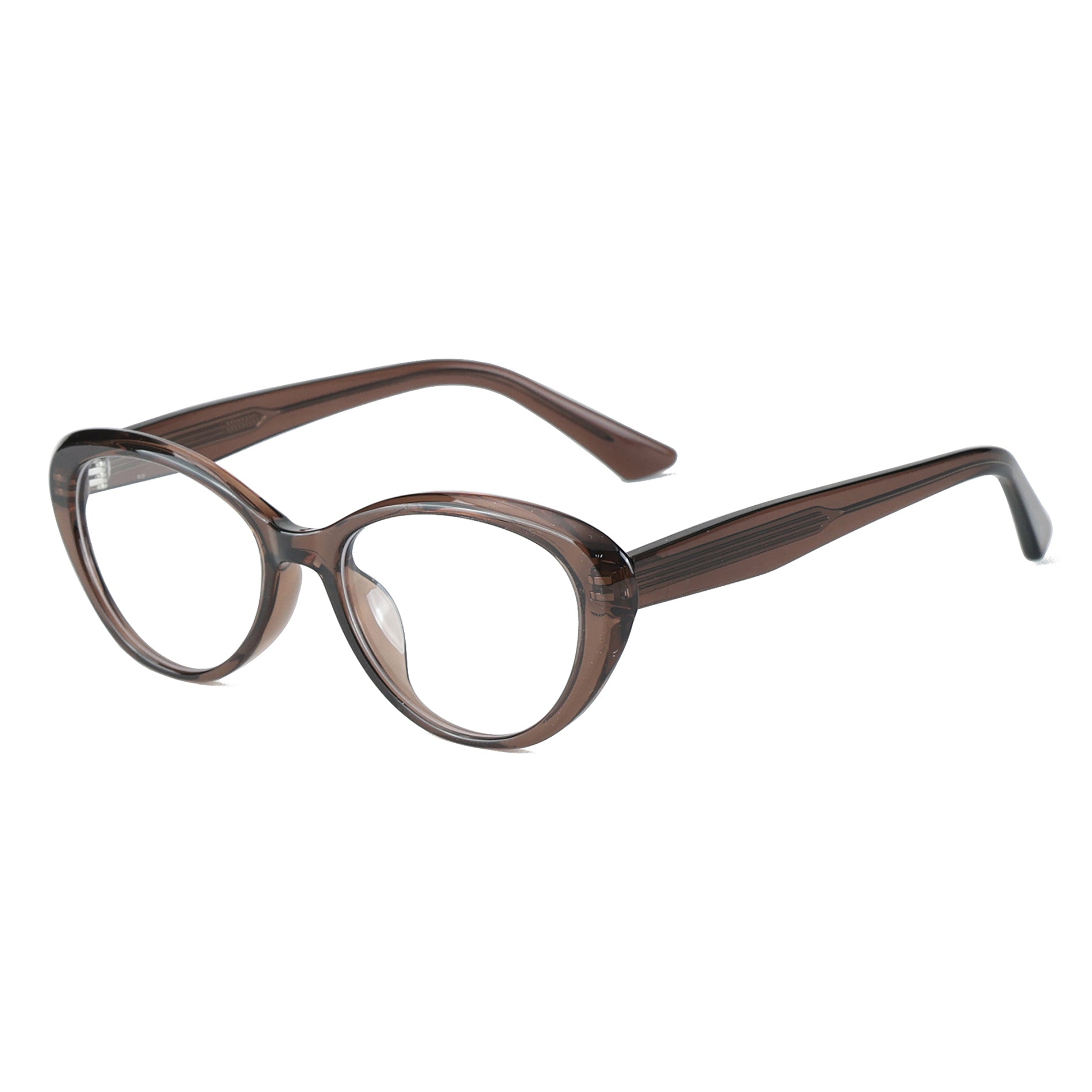 Athena Transparent Brownish silmälasikehykset