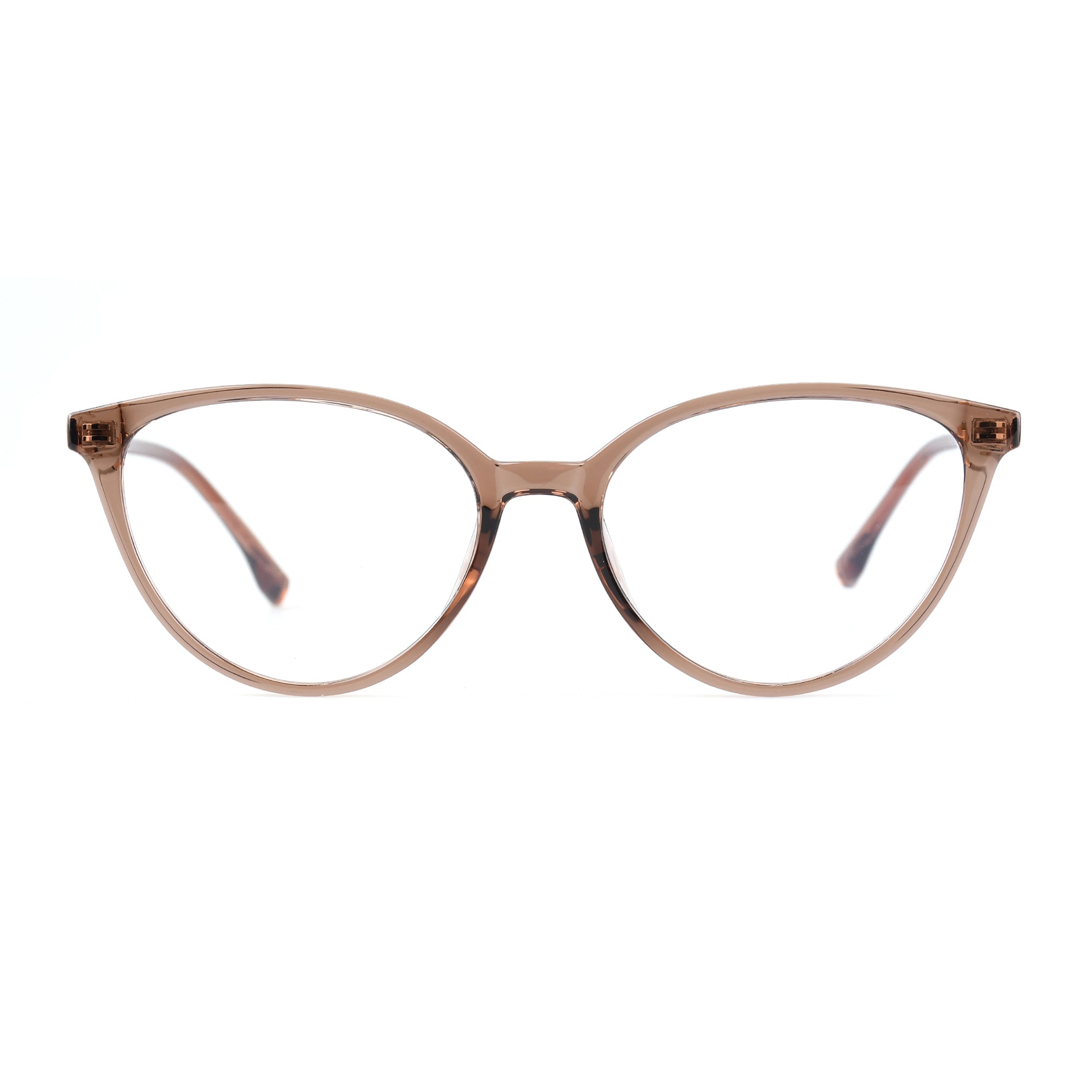 Auva Transparent Brown silmälasikehykset