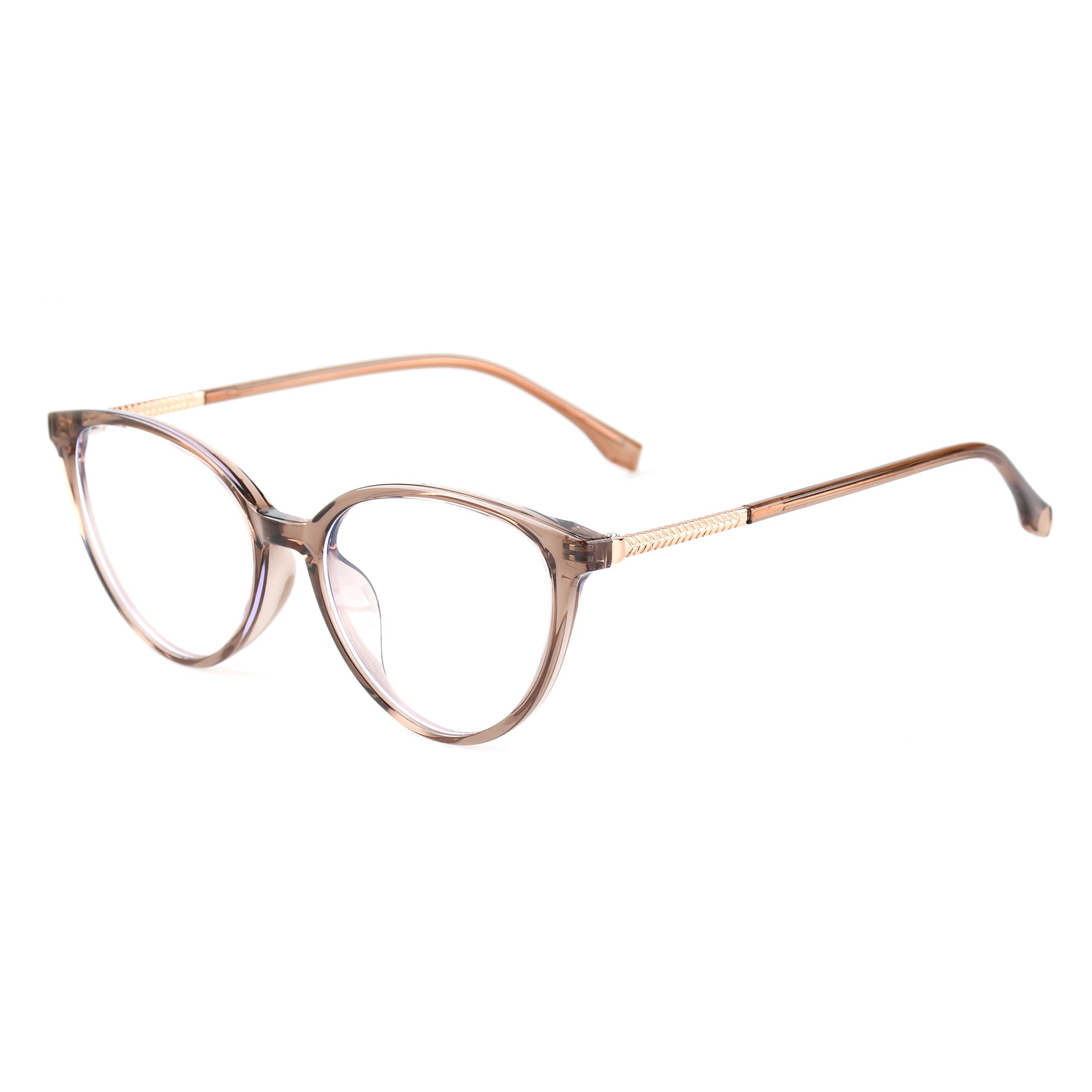 Auva Transparent Brown silmälasikehykset