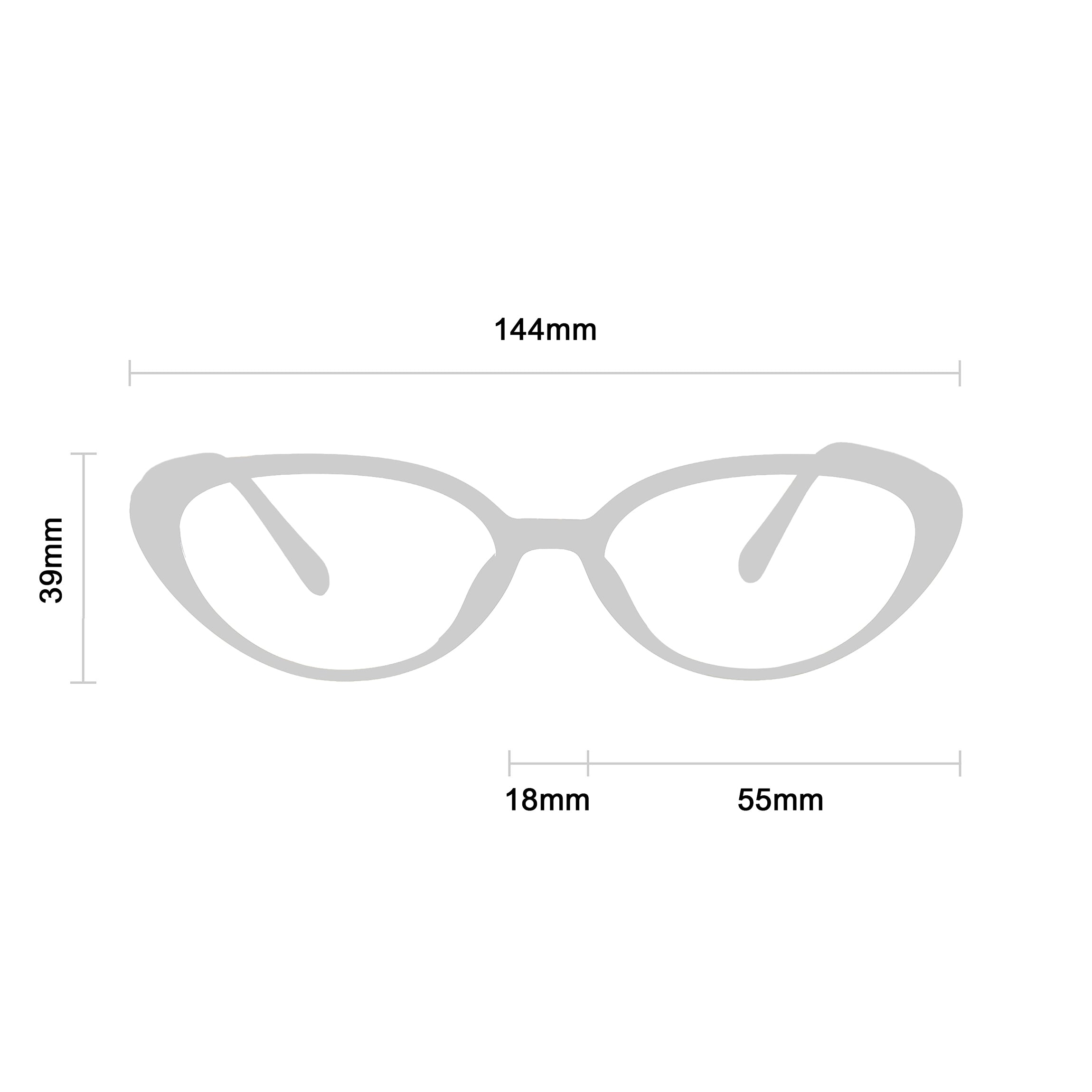 Bastet Transparent silmälasikehykset