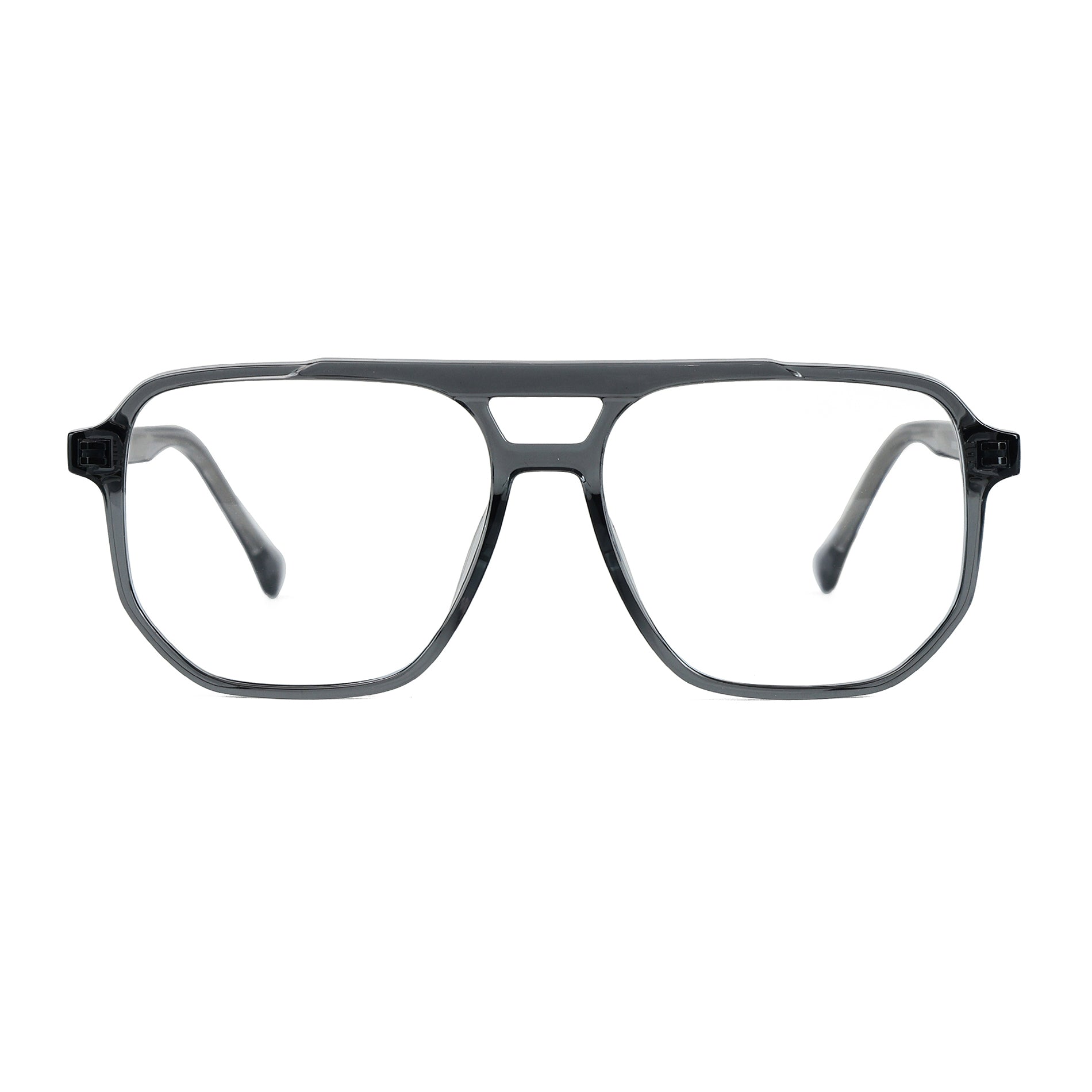 Cassius Transparent Gray silmälasikehykset