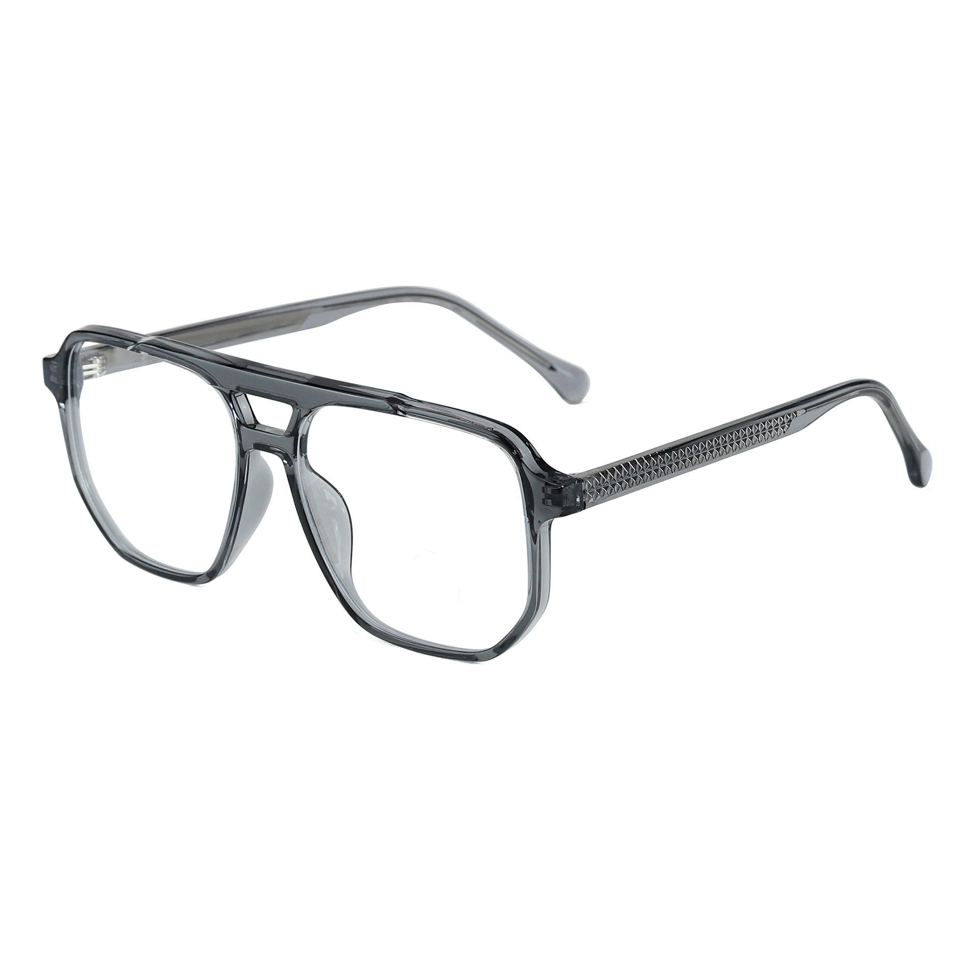 Cassius Transparent Gray silmälasikehykset