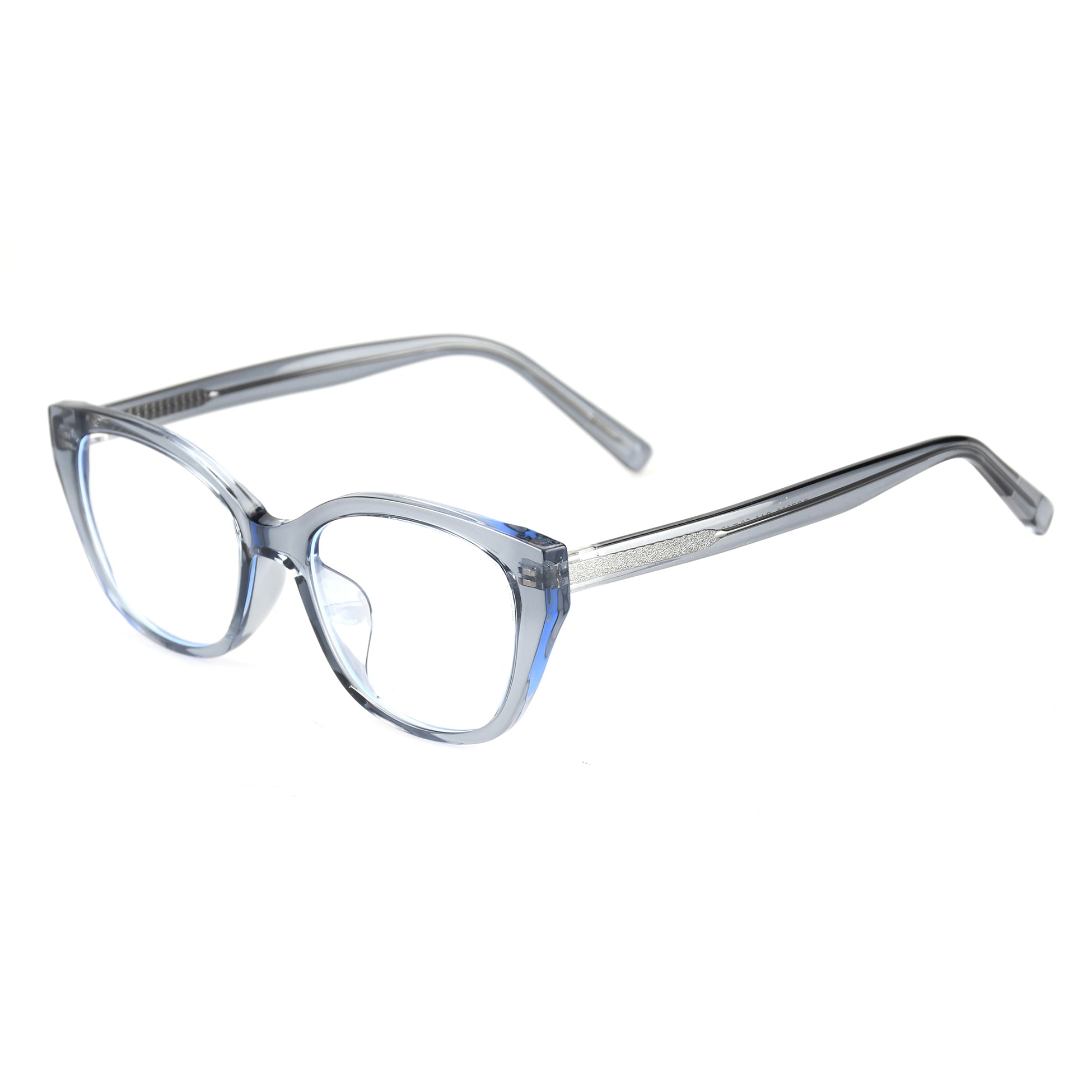 Erato Transparent Gray Dark silmälasikehykset