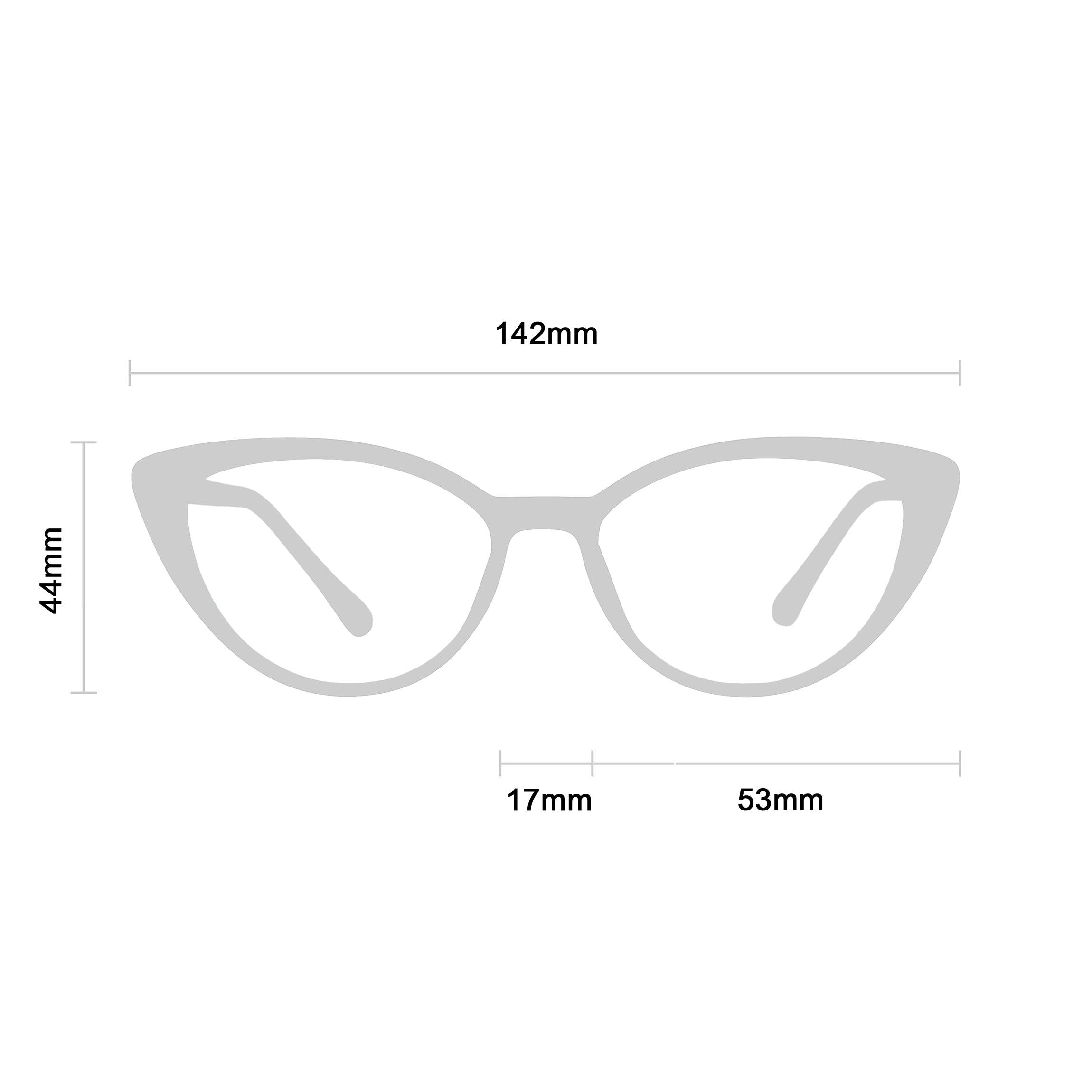 Freya Transparent silmälasikehykset