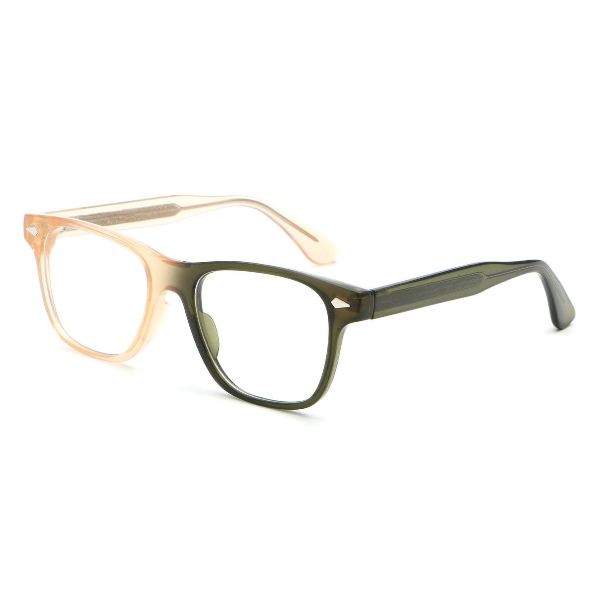 Gacrux Pink Olive silmälasikehykset