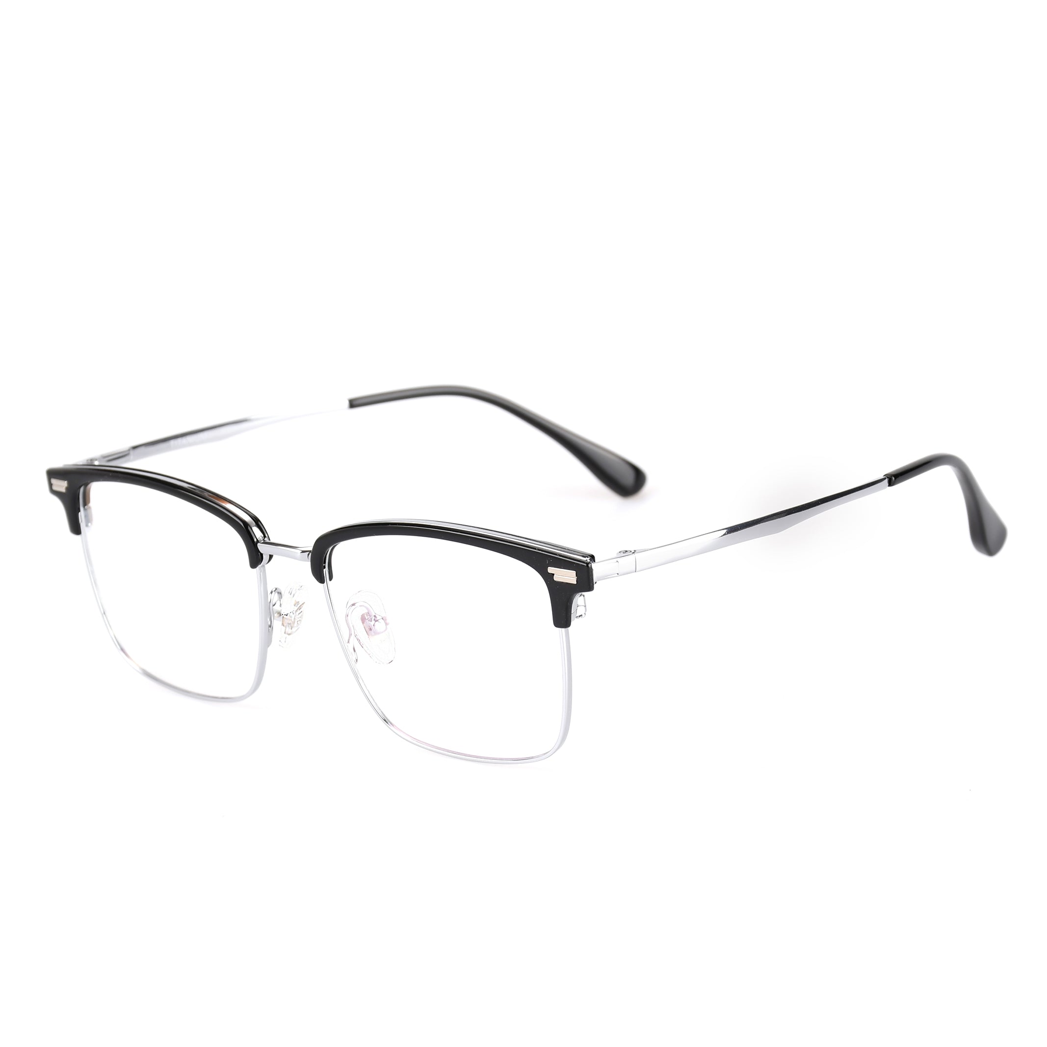Hadar Black Silver silmälasikehykset