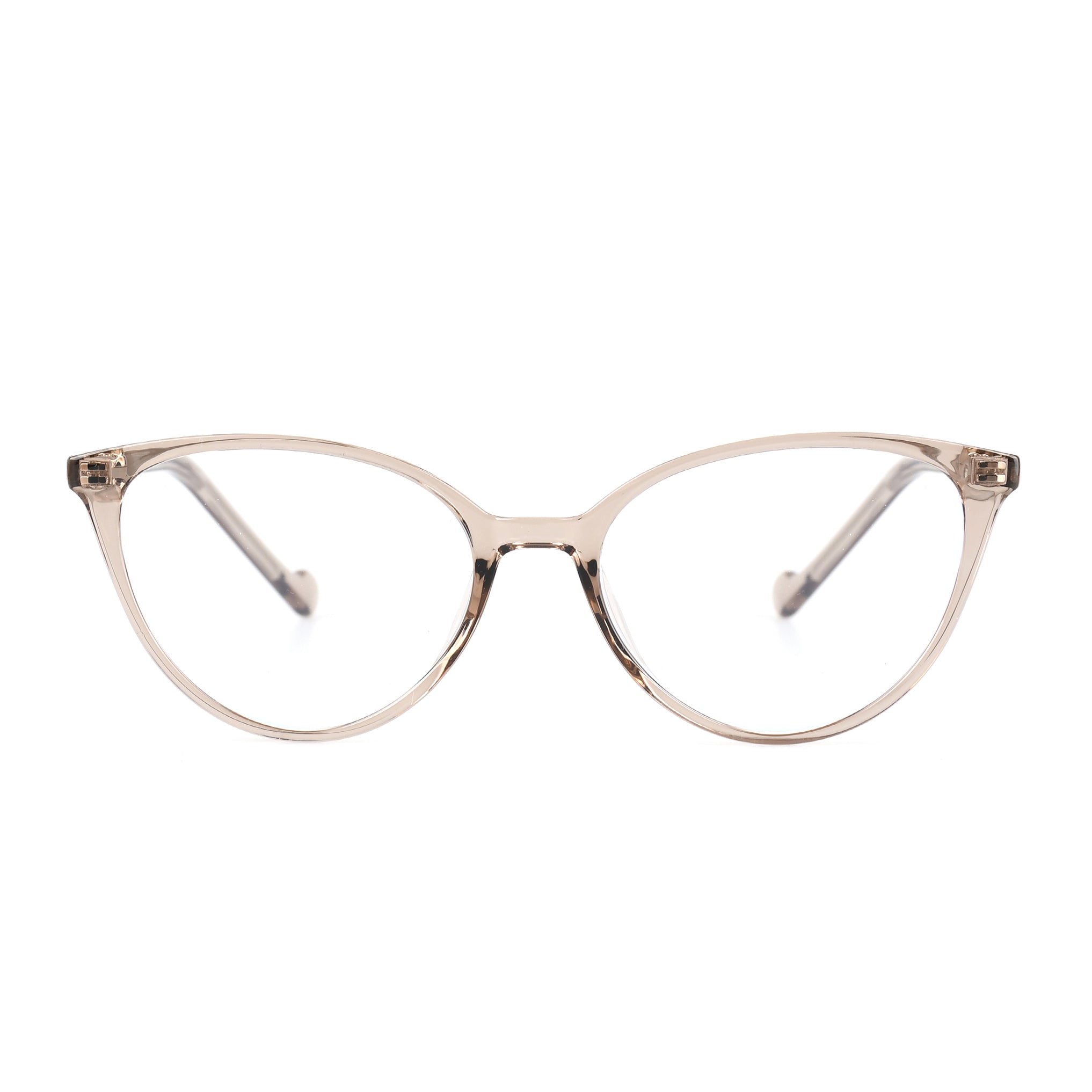 Hekate Transparent Beige silmälasikehykset