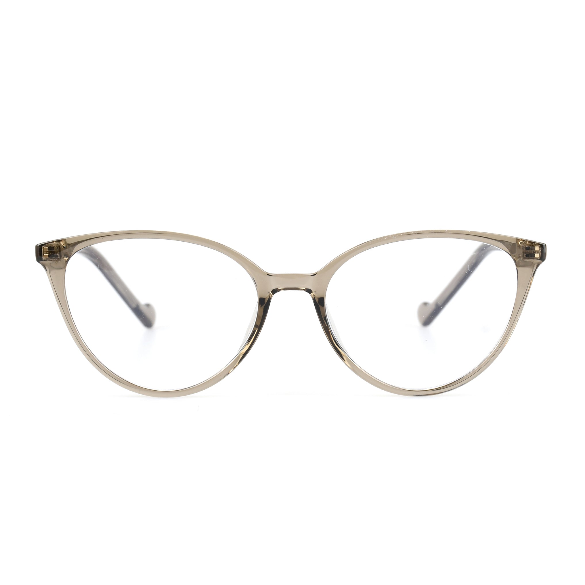 Hekate Transparent Olive silmälasikehykset