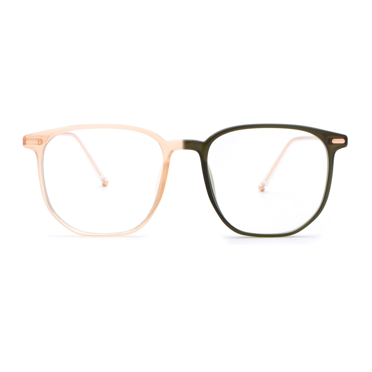 Helike Pink Olive silmälasikehykset