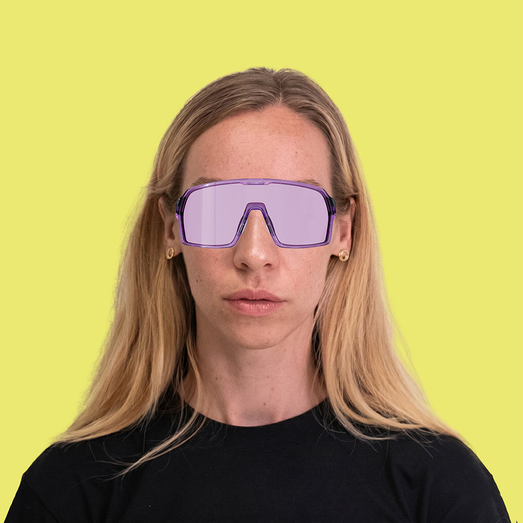 Hoenir Transparent Purple urheilulasit