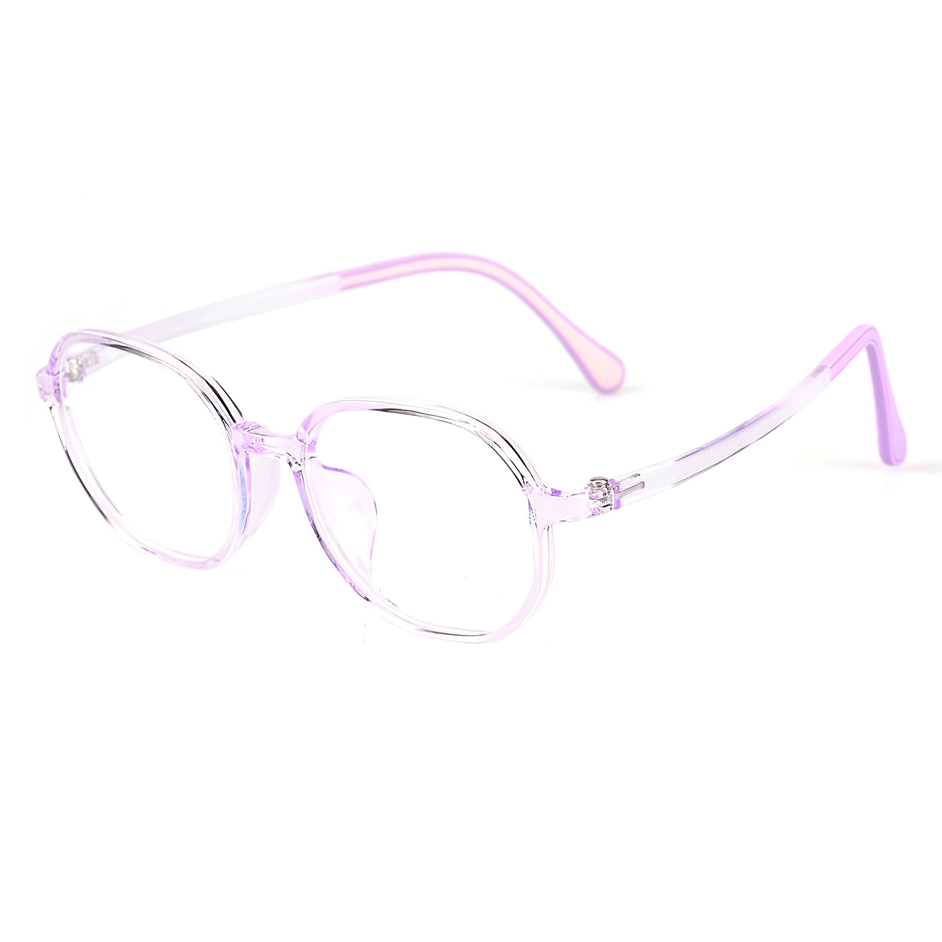 Lila Pink Transparent silmälasikehykset