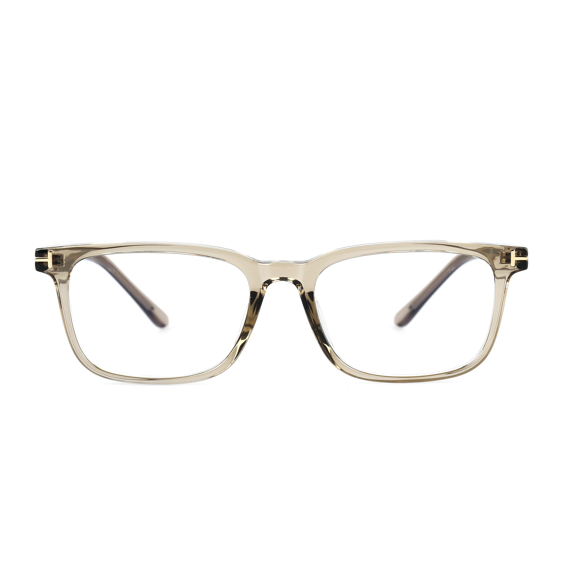 Loki Transparent Olive silmälasikehykset
