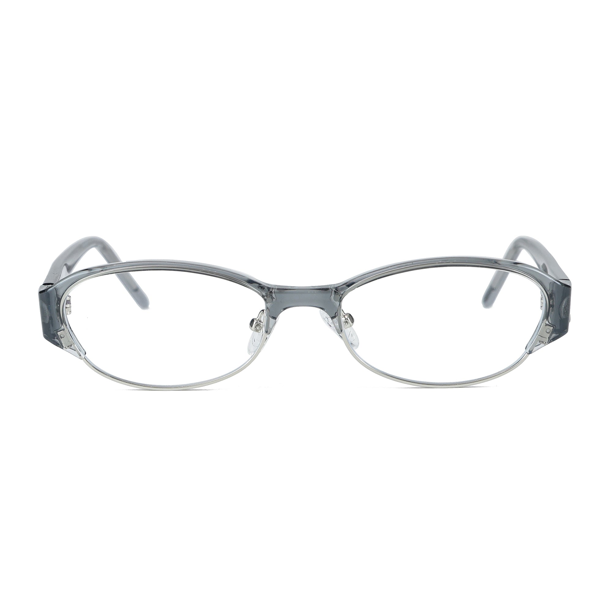 Lyssa Transparent Gray Silver silmälasikehykset