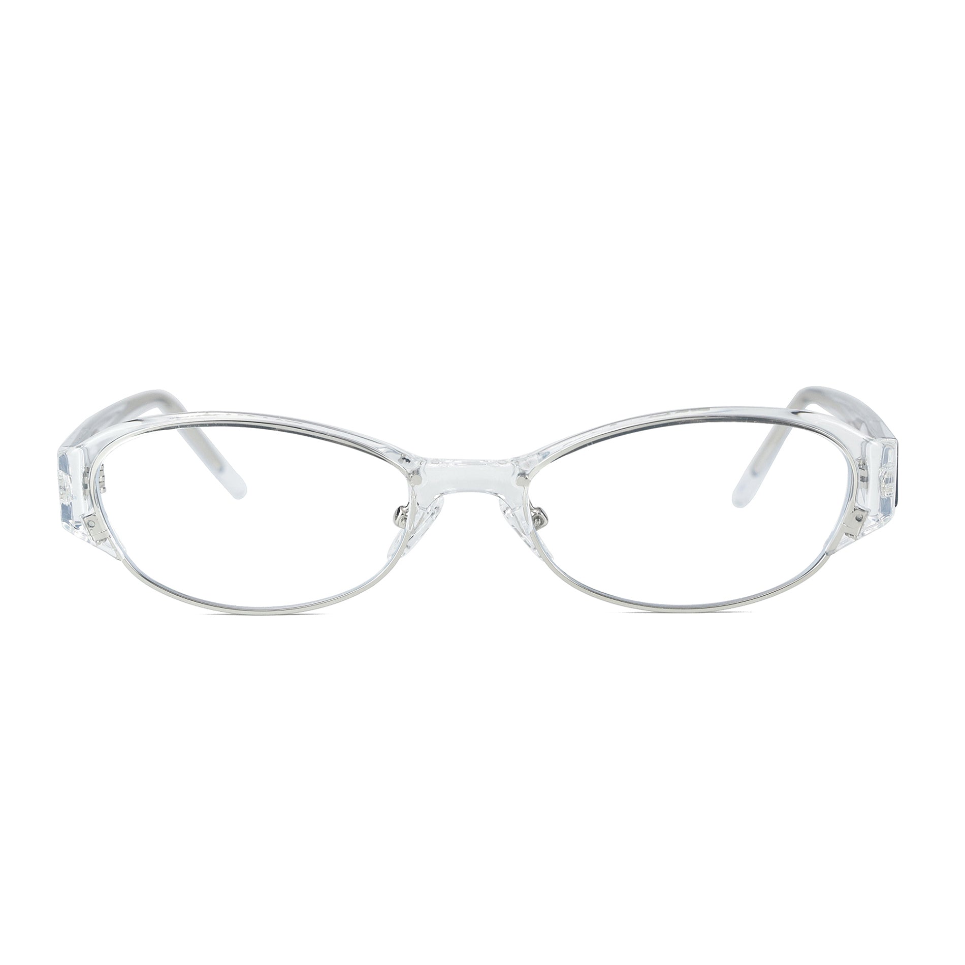 Lyssa Transparent Silver silmälasikehykset