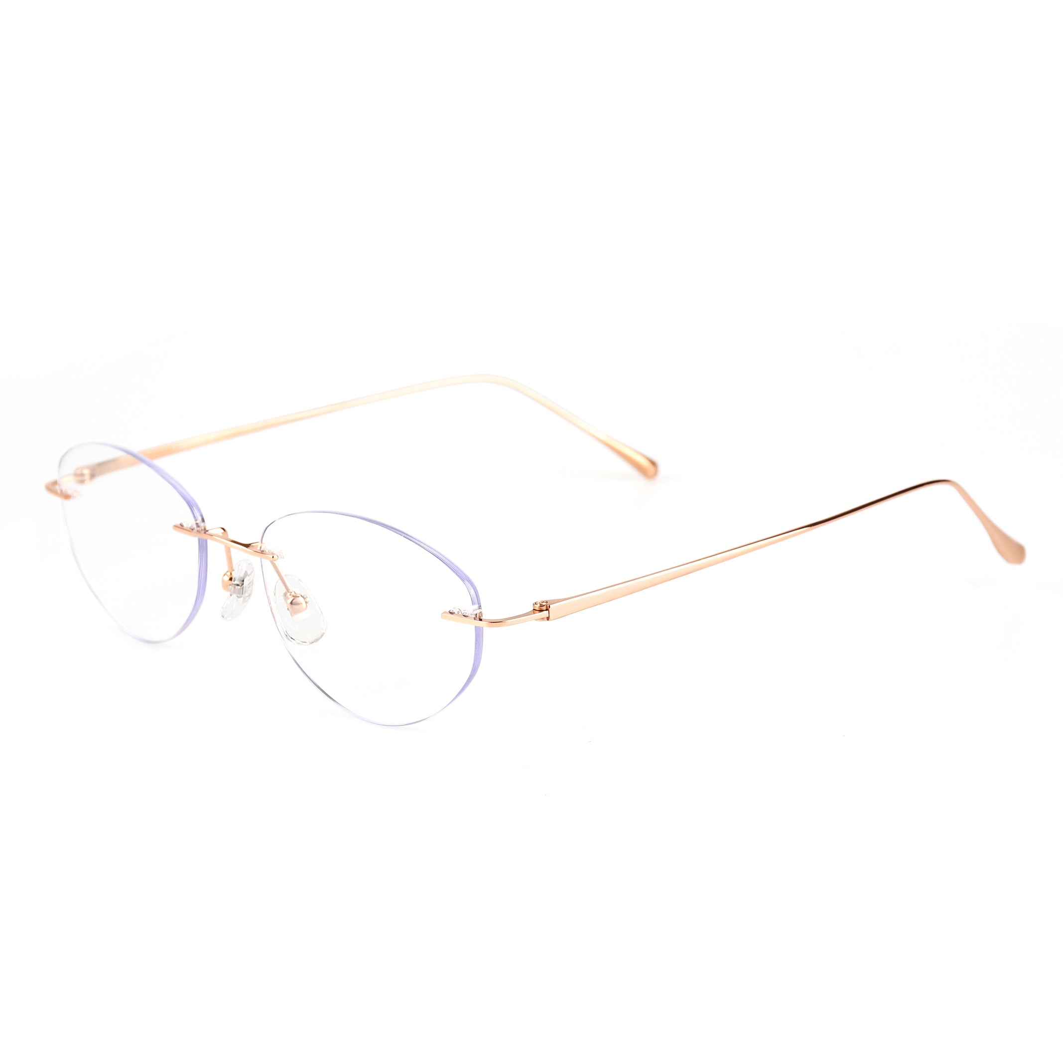 Naia Rose Gold silmälasikehykset