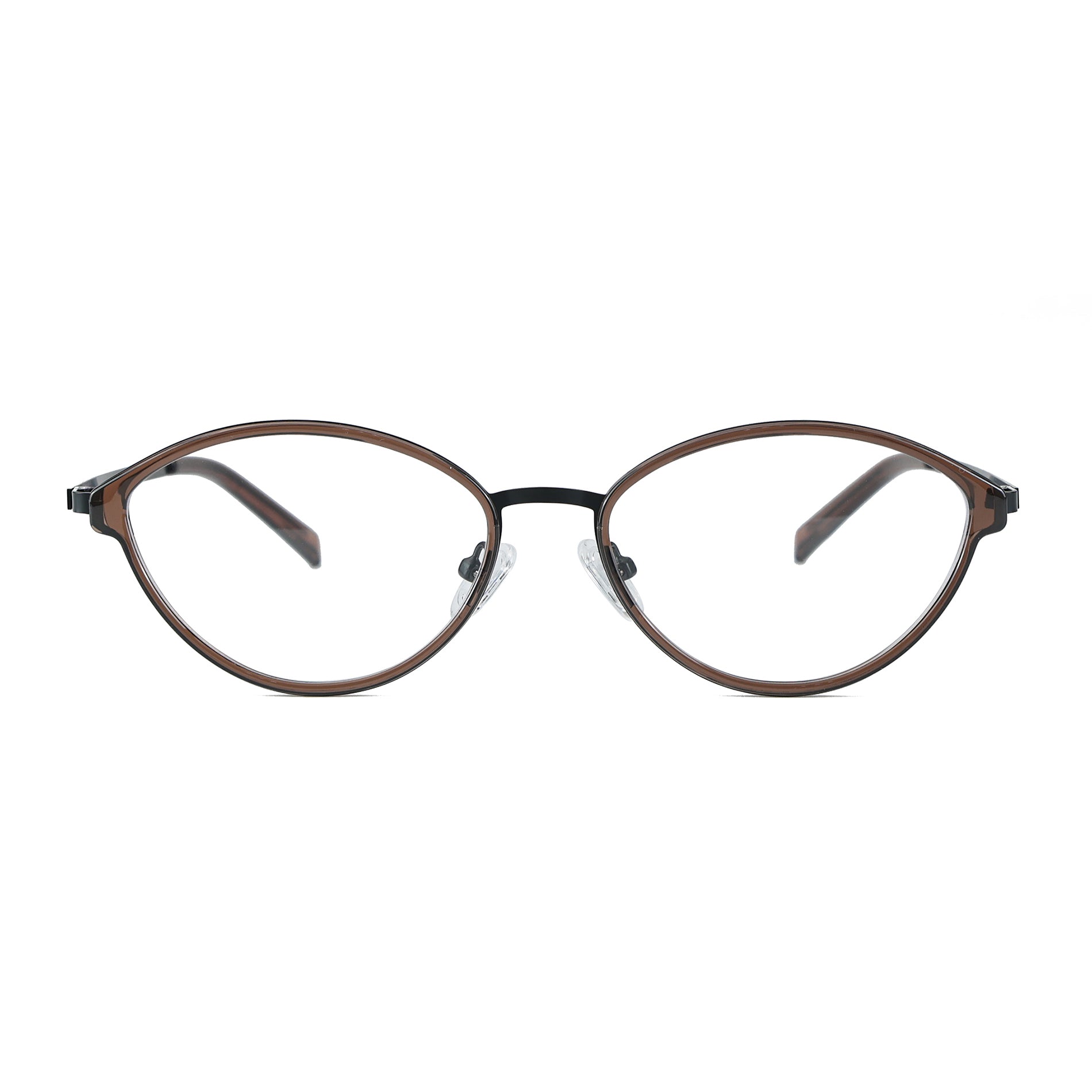 Pegasus Matte Black Transparent Brownish silmälasikehykset