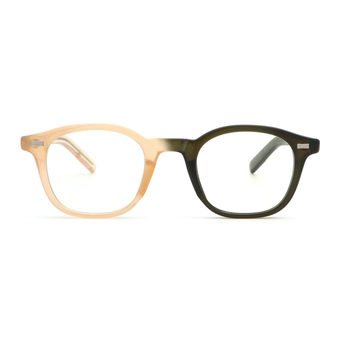 Sadr Pink Olive silmälasikehykset