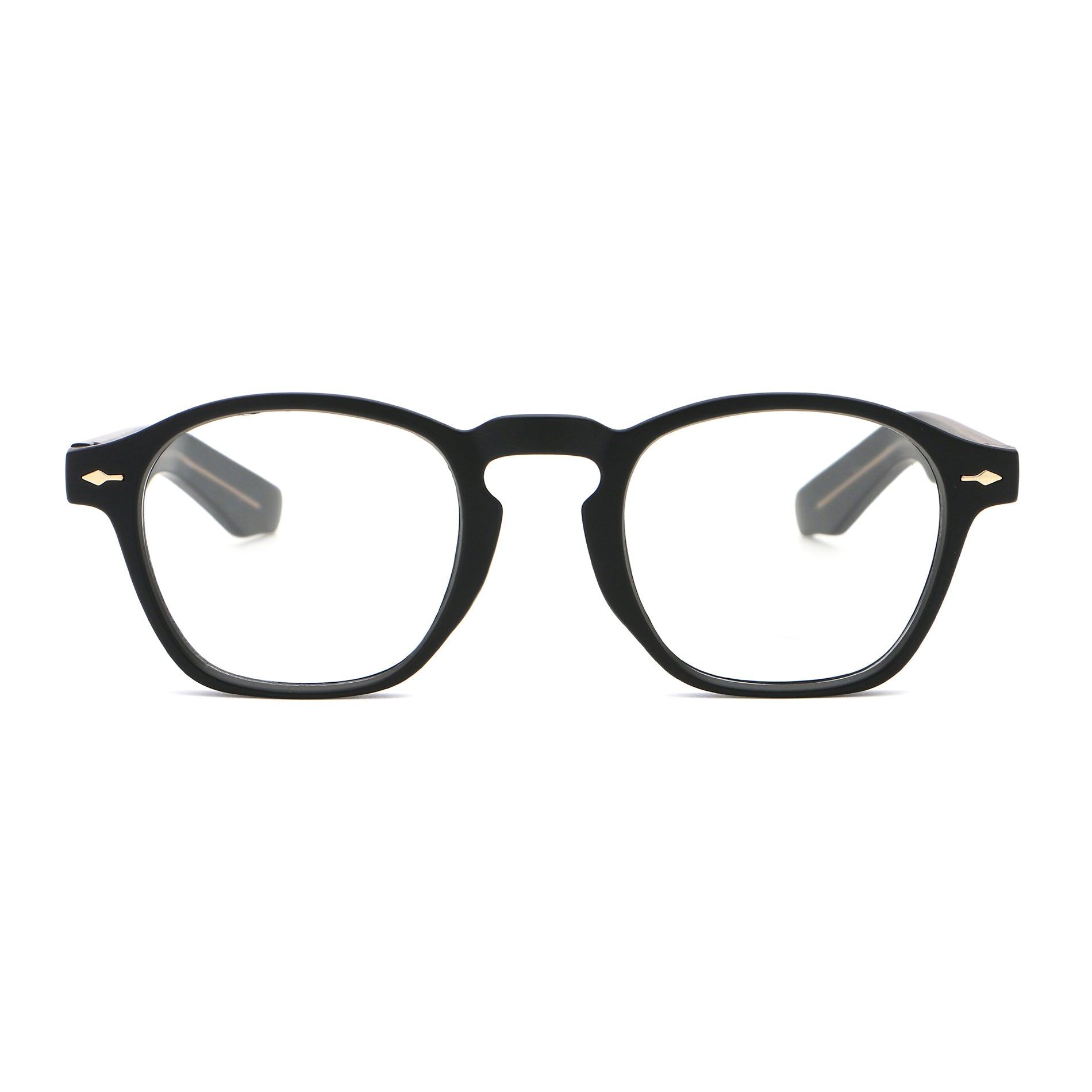 Schedar Matte Black silmälasikehykset