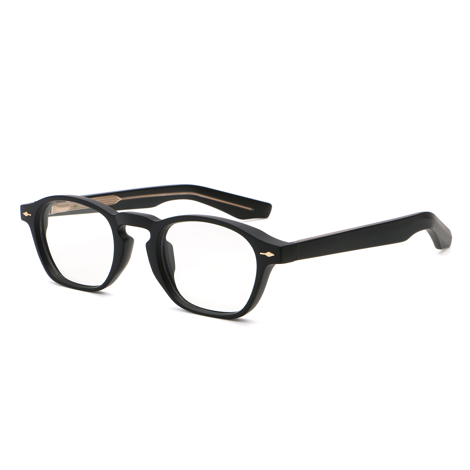 Schedar Matte Black silmälasikehykset