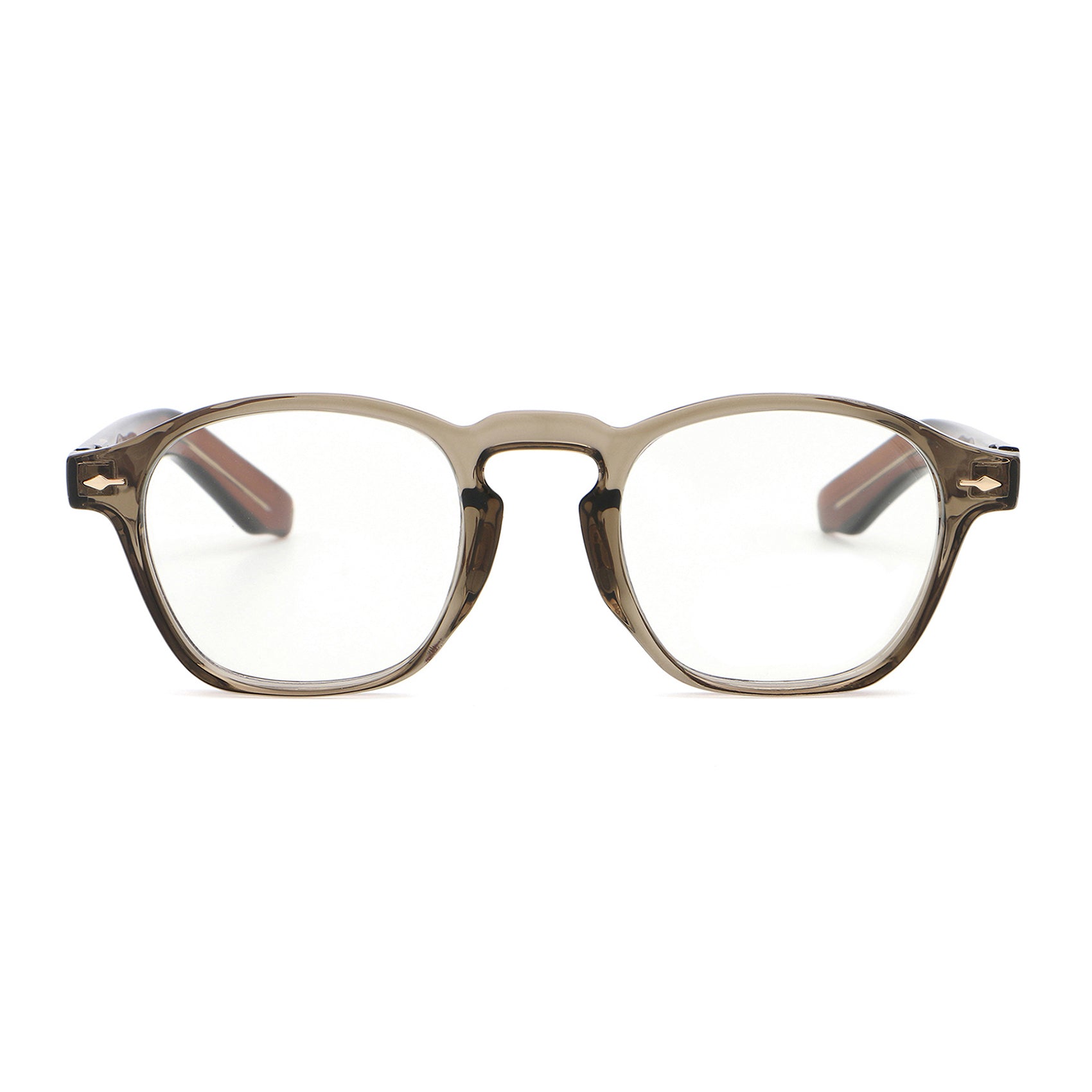 Schedar Transparent Brown silmälasikehykset