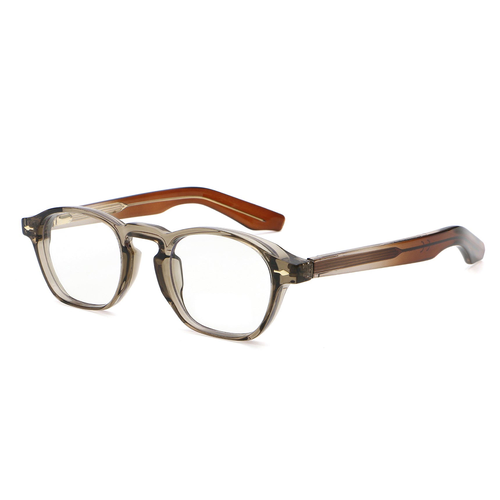 Schedar Transparent Brown silmälasikehykset