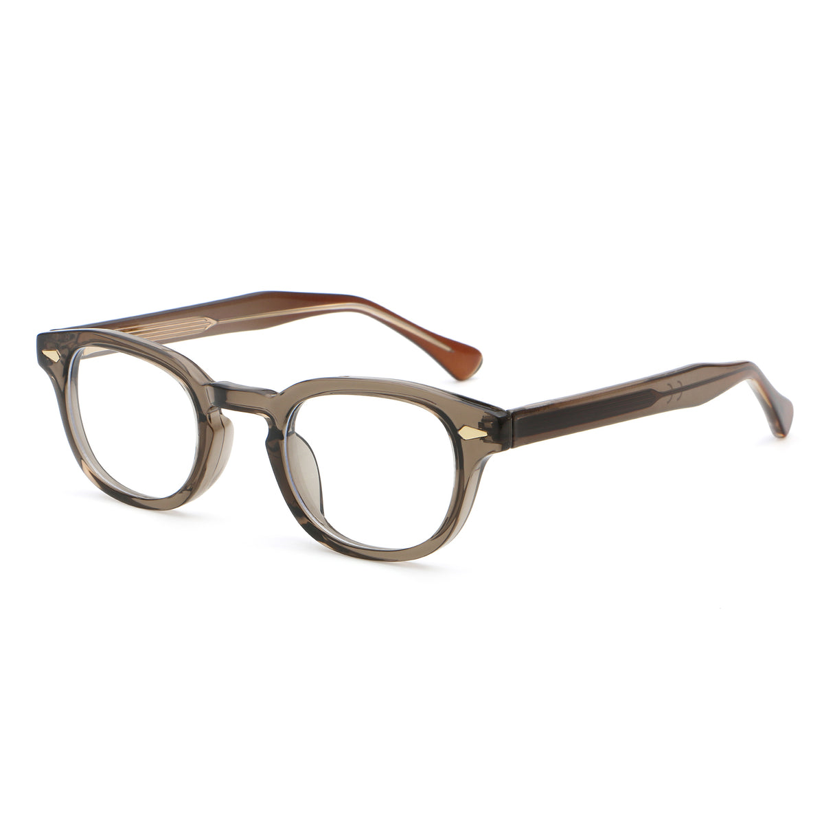 Shaula Transparent Brown silmälasikehykset