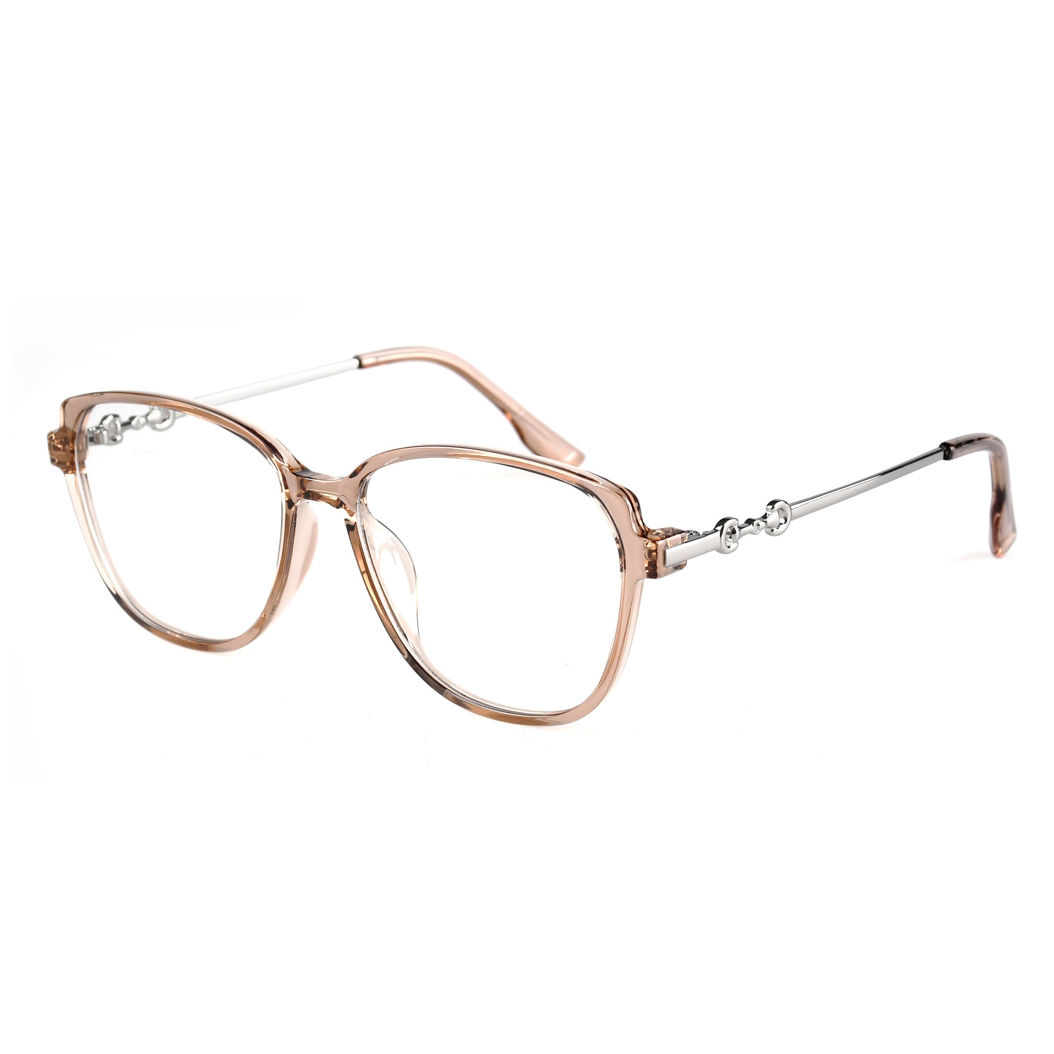 Stella Transparent Brown Silver