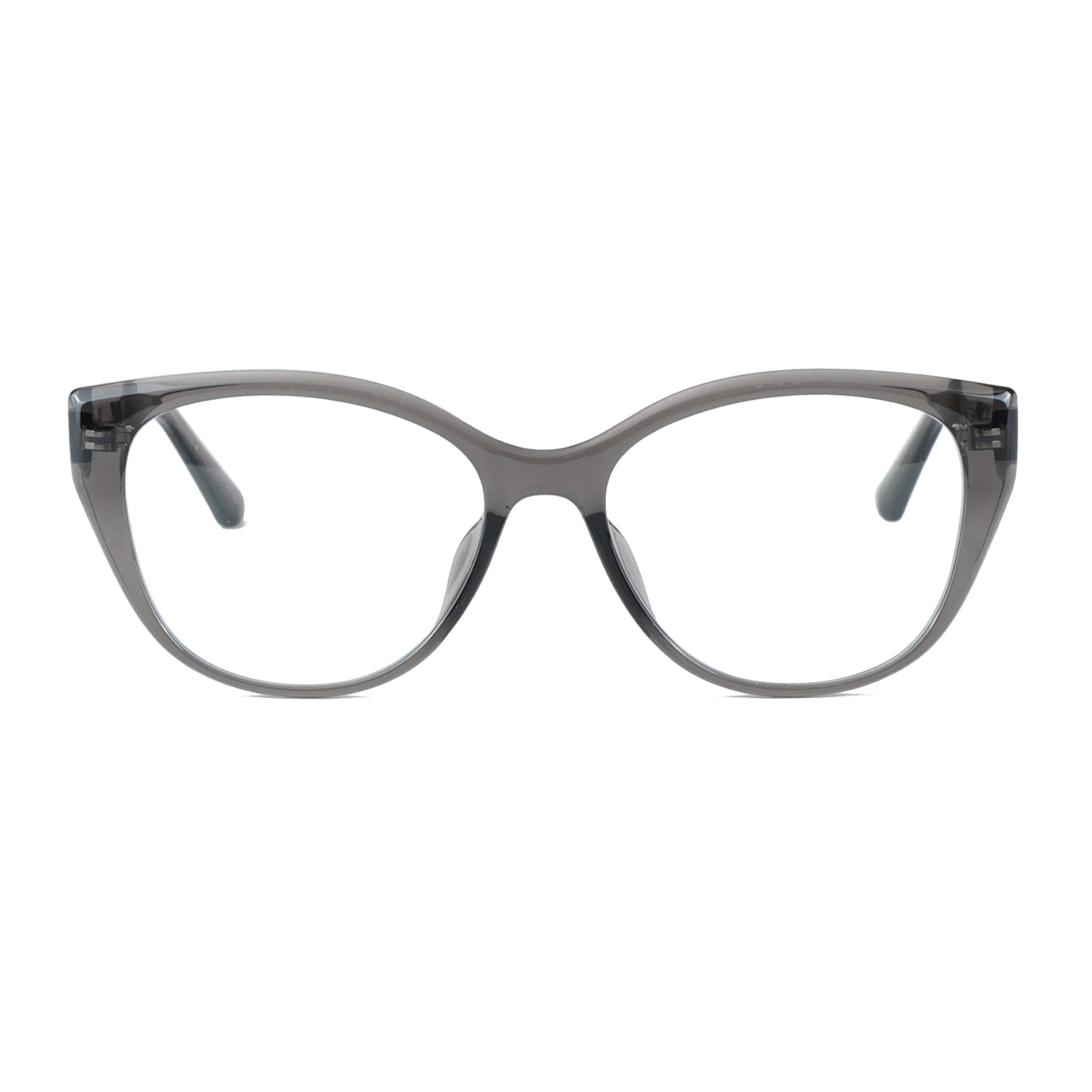 Theia Transparent Coffee Gray silmälasikehykset