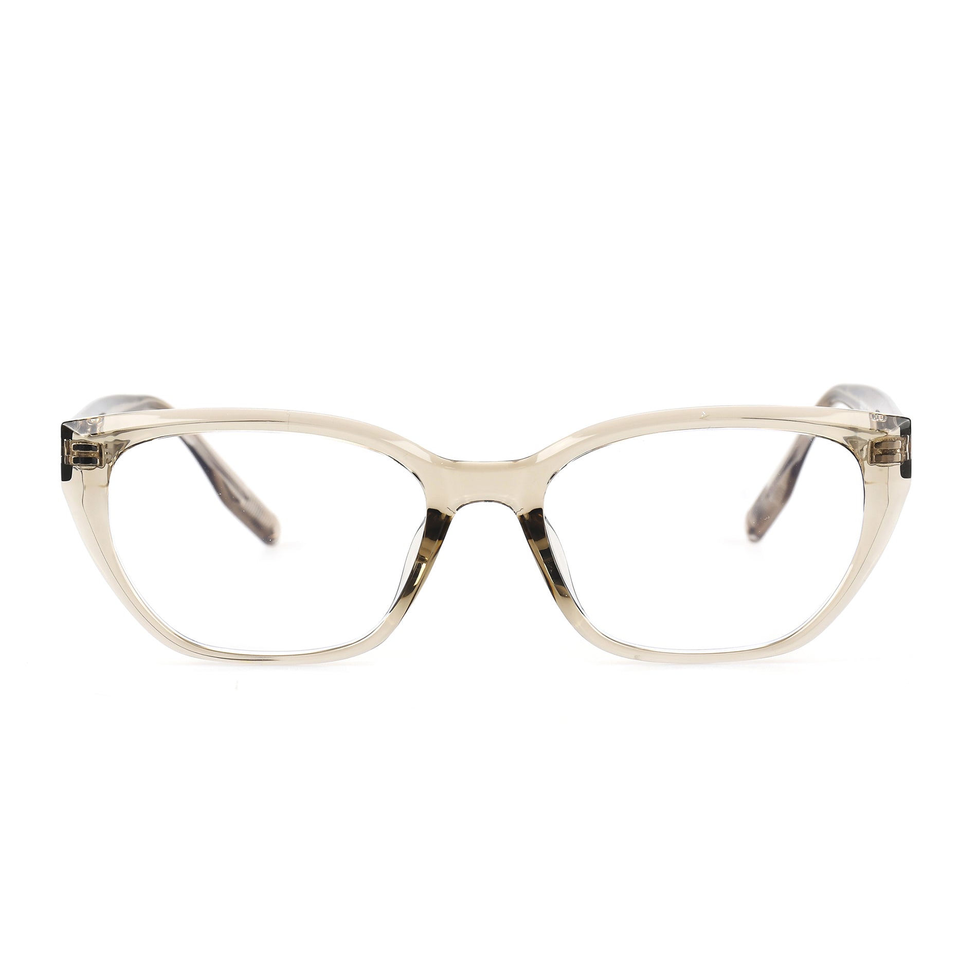 Thor Transparent Olive silmälasikehykset