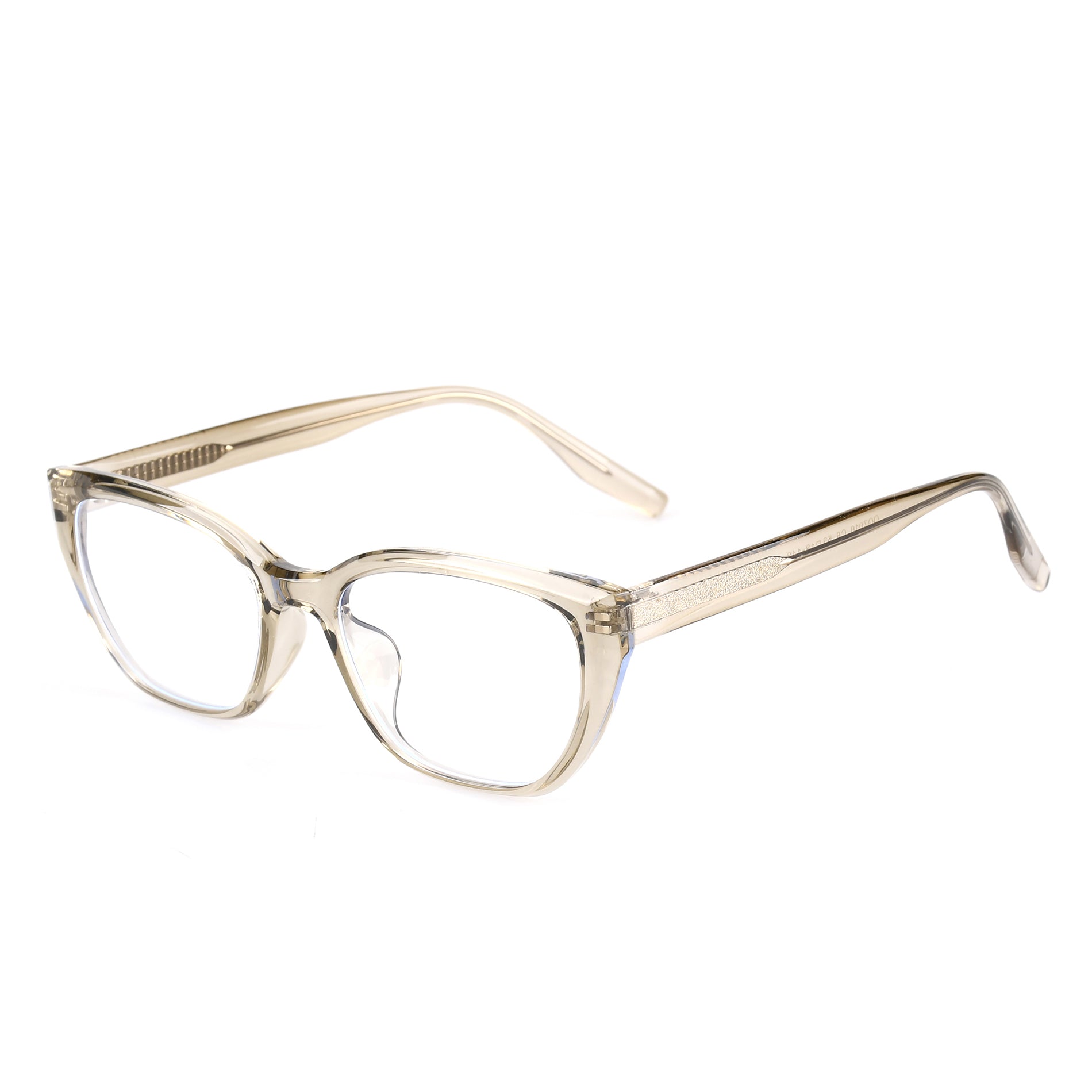 Thor Transparent Olive silmälasikehykset