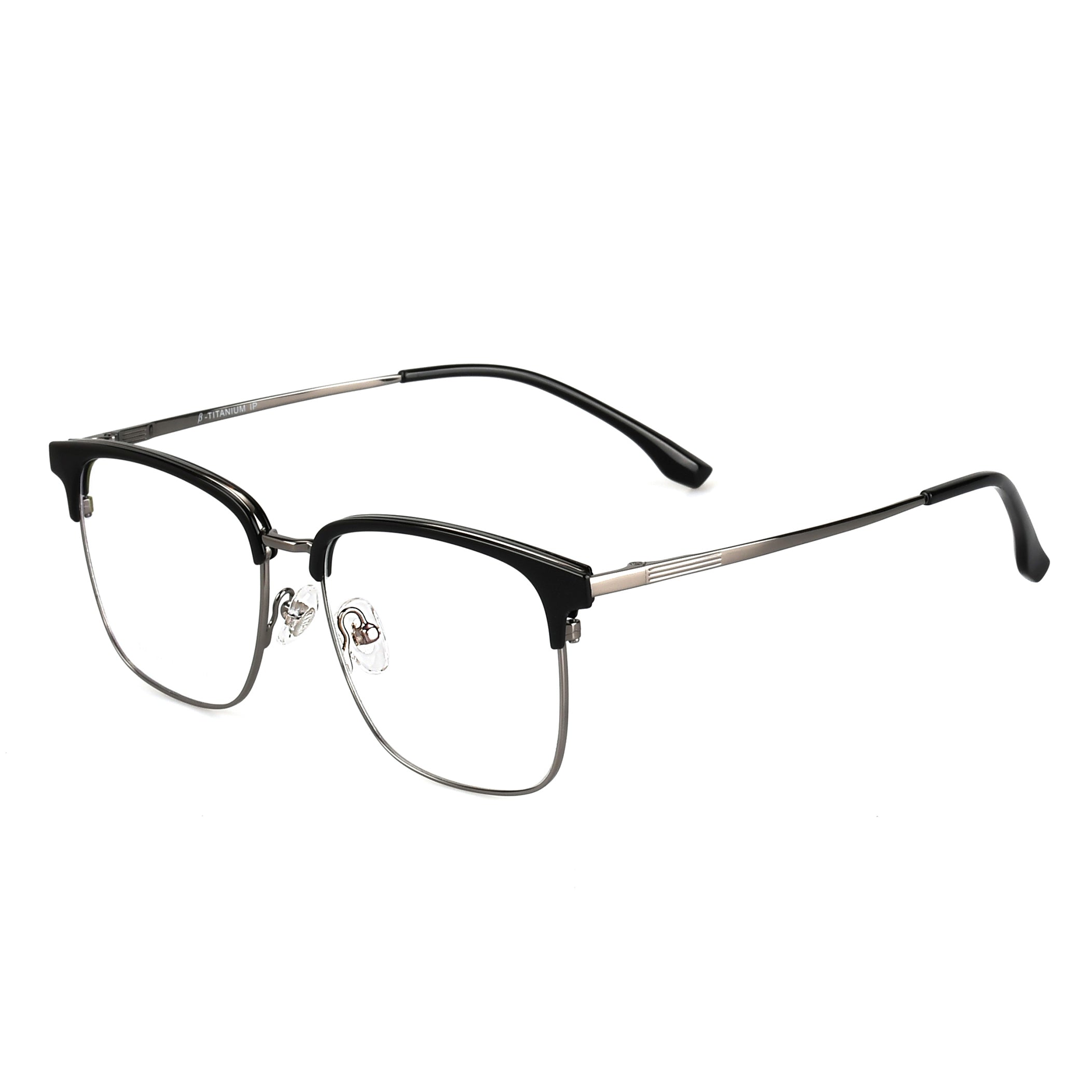 Tycho Black Gunmetal silmälasikehykset
