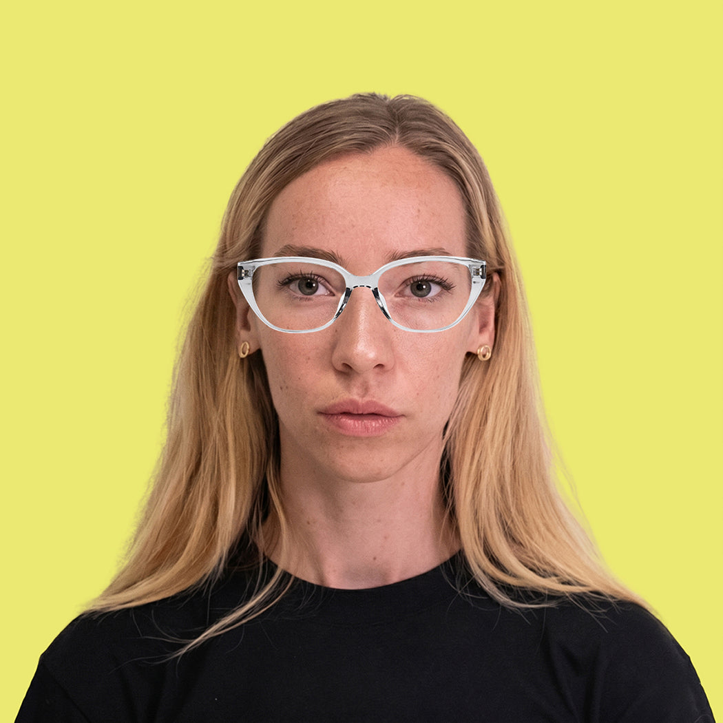 Zaniah Transparent Gray silmälasikehykset