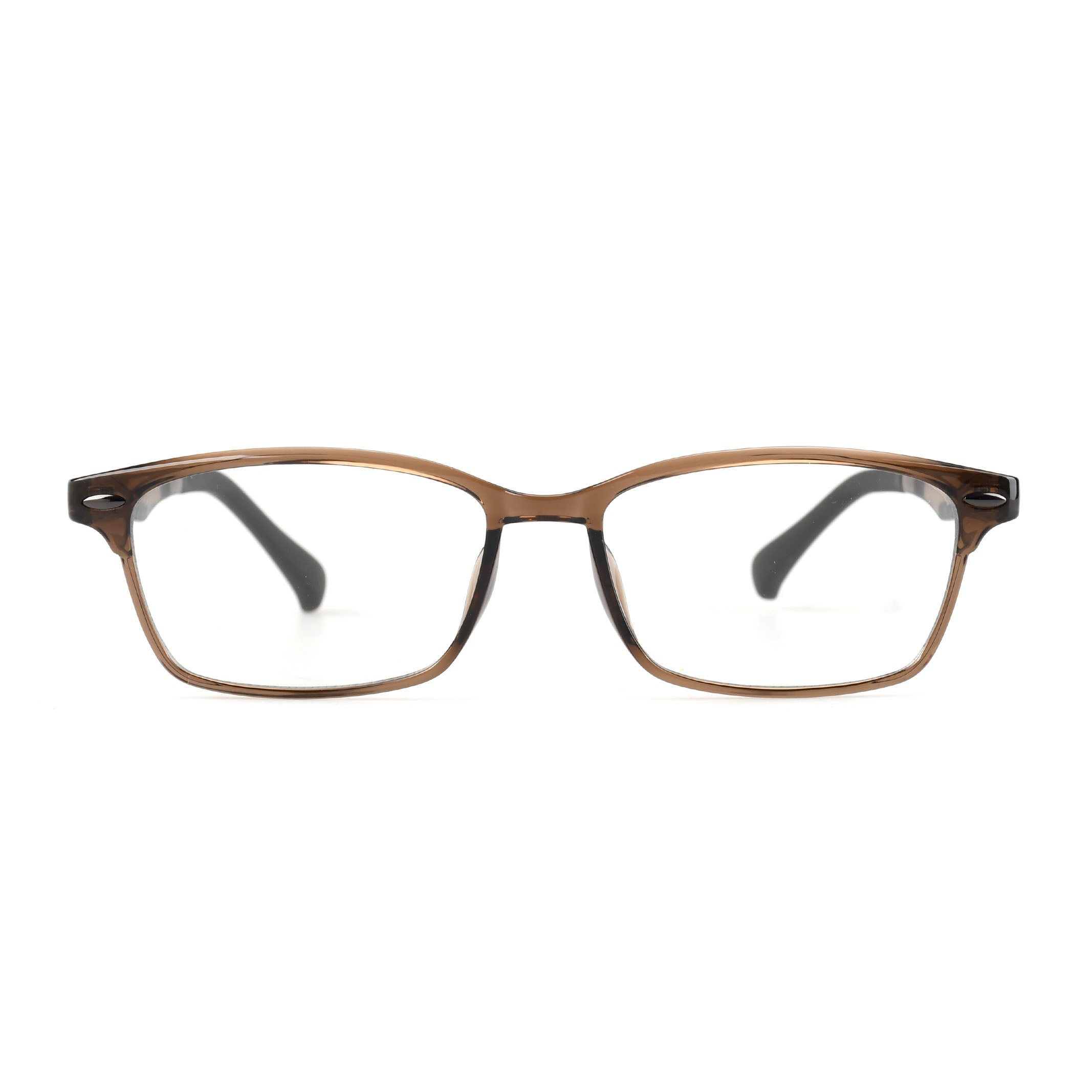 Zephyr Transparent Brown silmälasikehykset