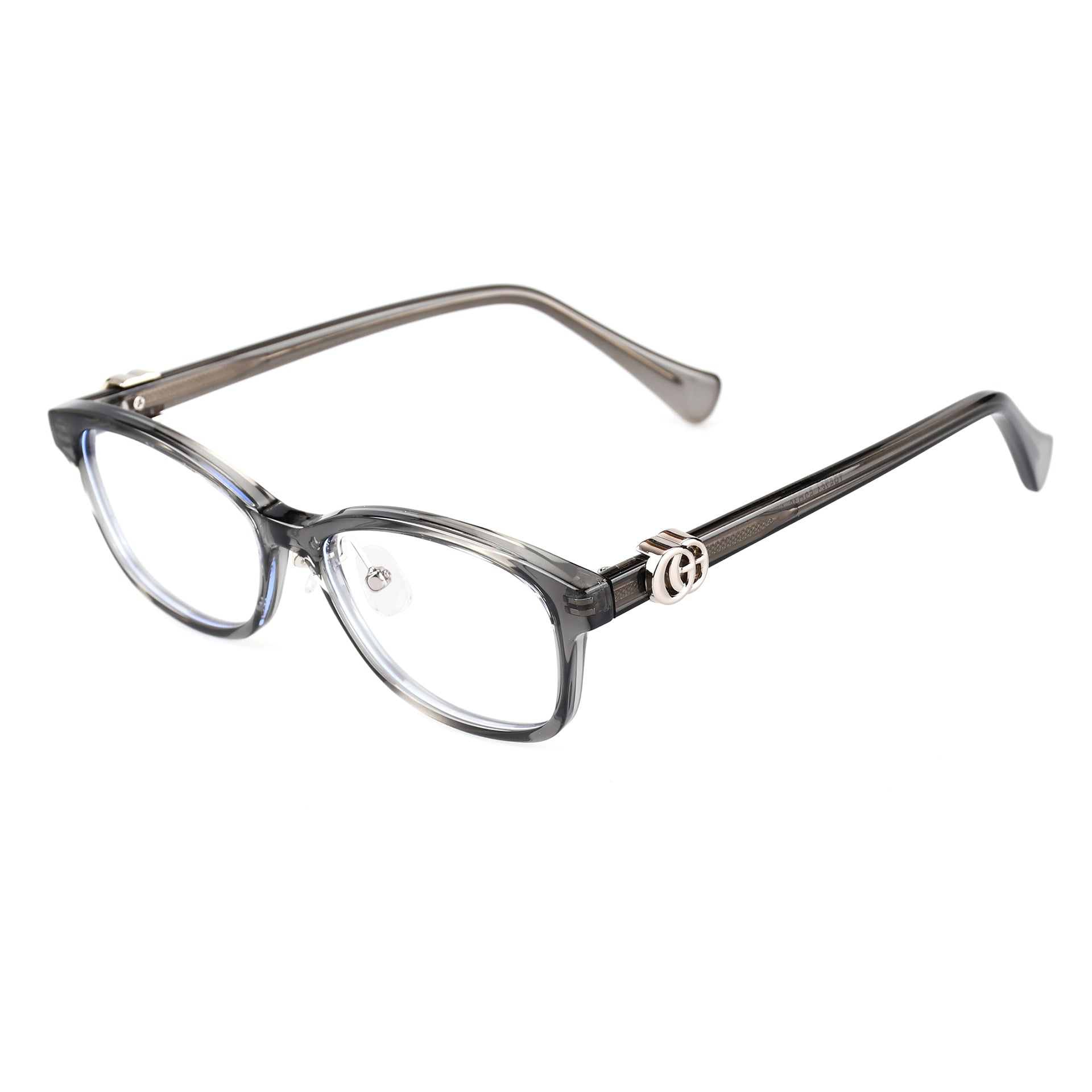 Zosma Transparent Dark Gray silmälasikehykset